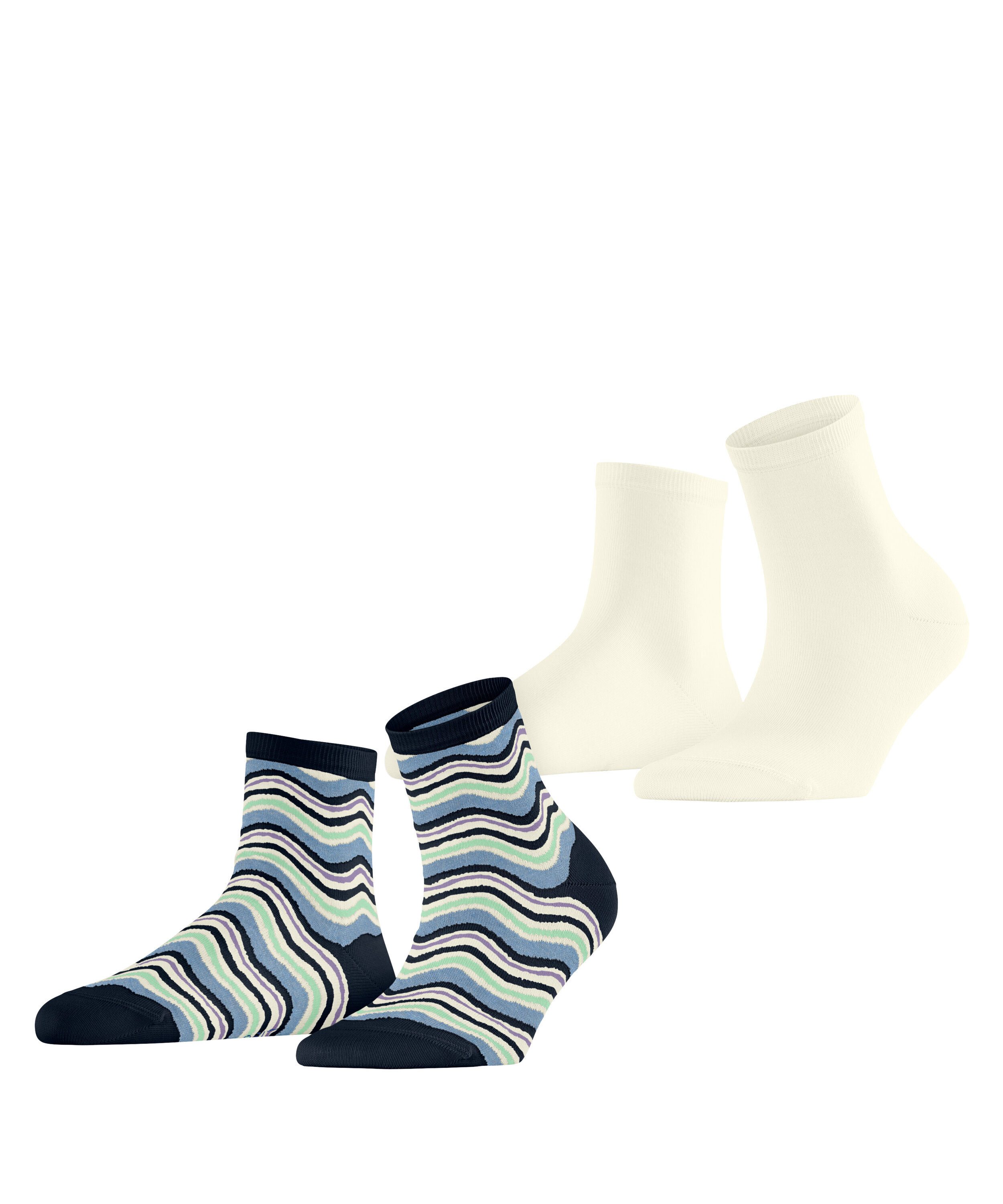 Kurzsocken Watercolor 2-Pack Kurzsocken
