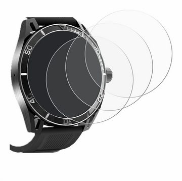 Savvies Schutzfolie für Yuede Smartwatch 1.43" (rund), Displayschutzfolie, 18 Stück, Folie klar