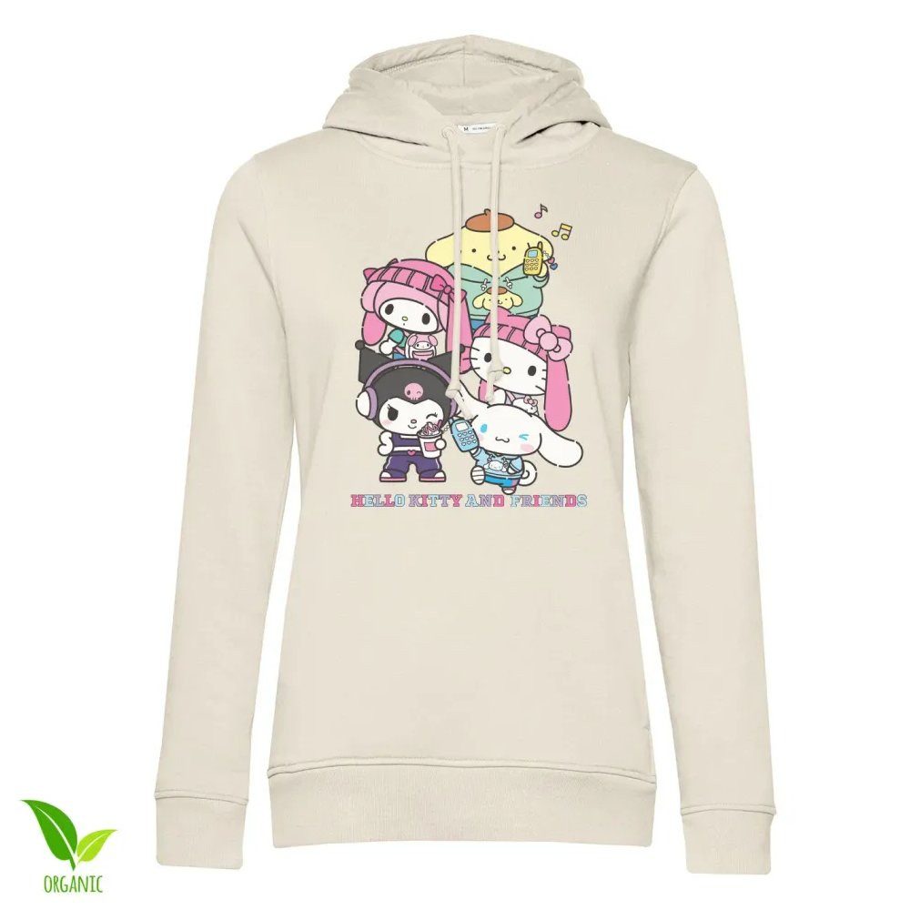 Hello Kitty Hoodie And Friends Stacked Gang Girly Hoodie