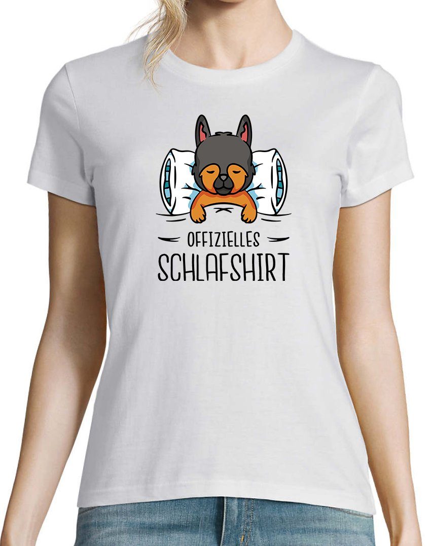 Youth Designz T-Shirt Offizielles Schlafshirt Hundewelpen Damen Shirt mit m günstig online kaufen