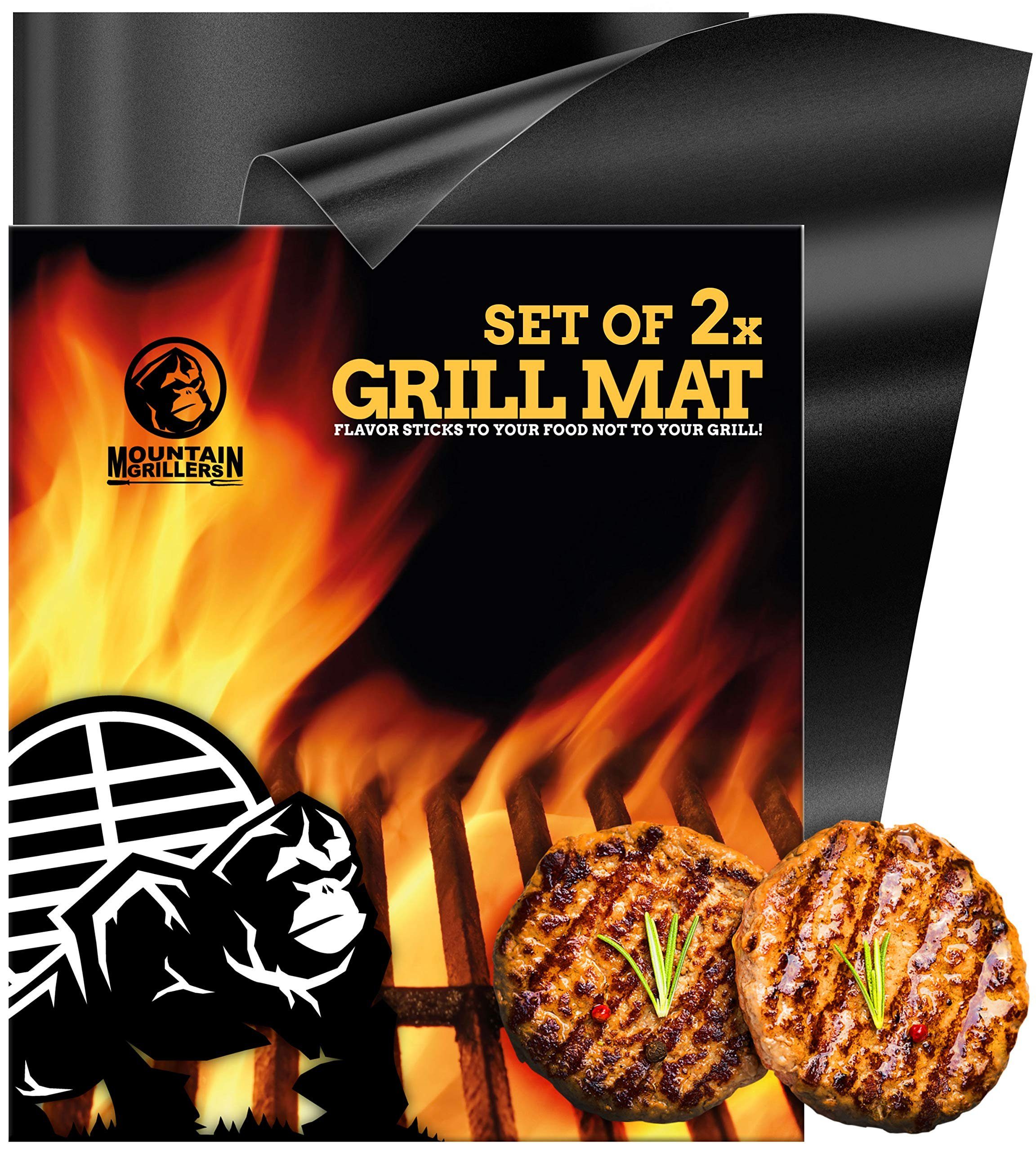 Mountain Grillers Grillschale BBQ Grillmatte, Silikon