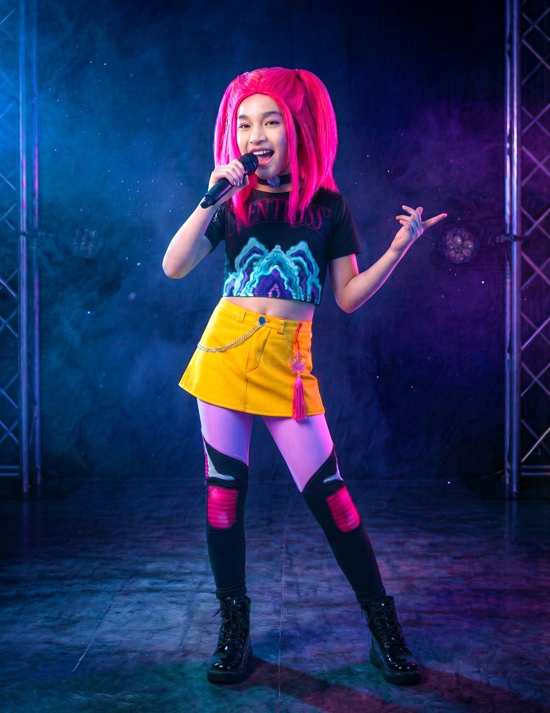 Rubie´s Kostüm Kostüm Mira Kpop Demon Hunters für Mädchen