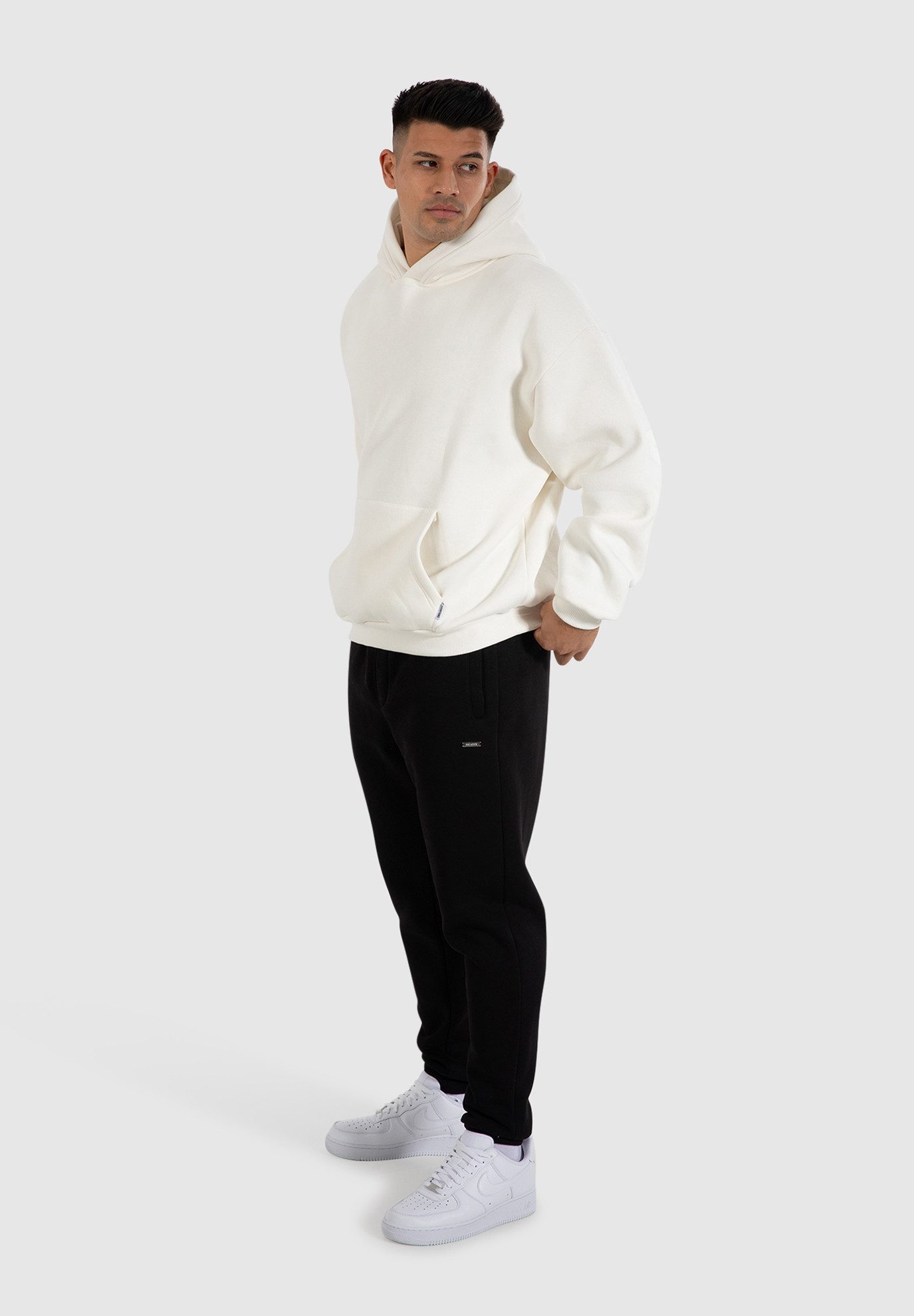 Smilodox Hoodie Brail Solid, Langarm Oversize günstig online kaufen
