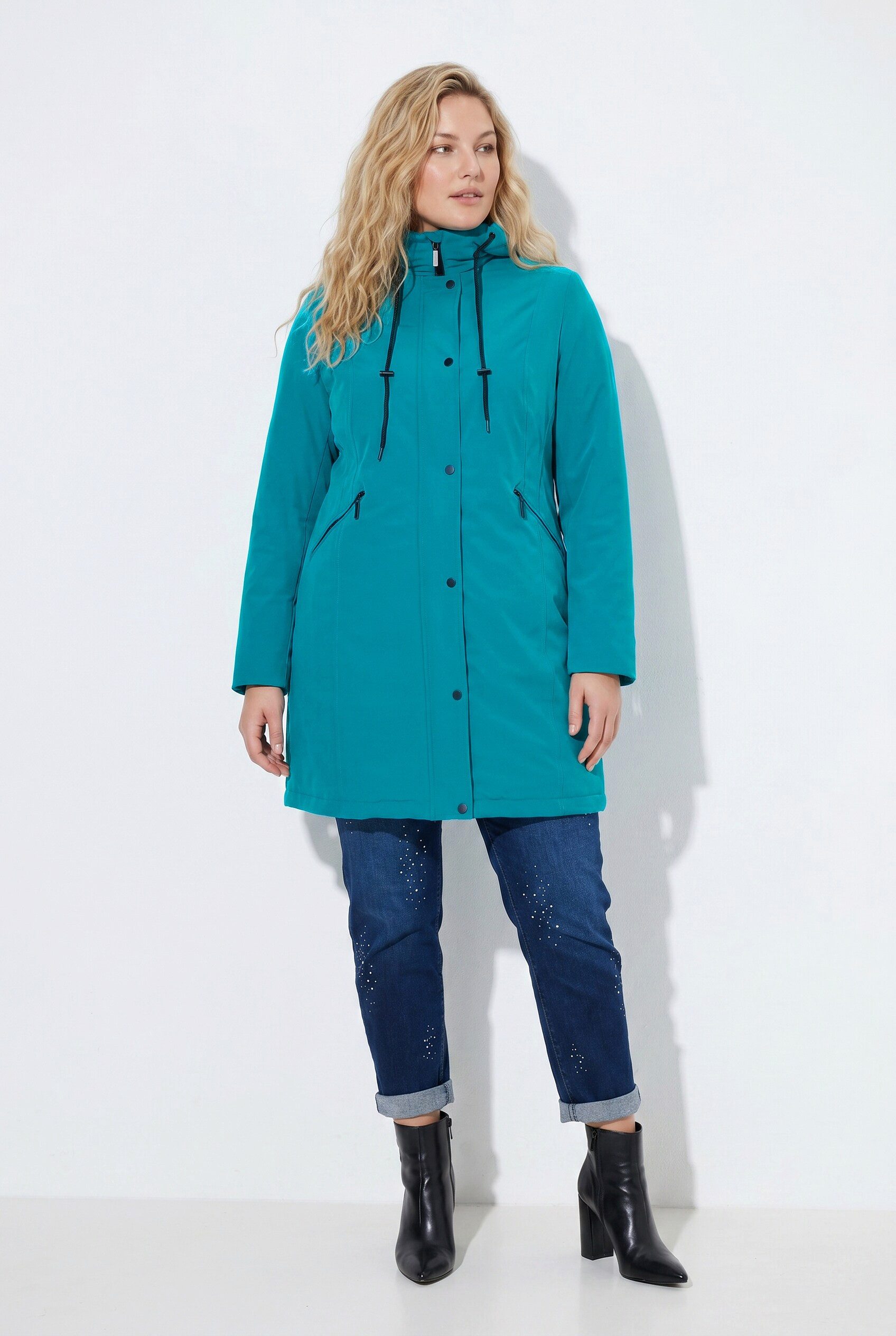 Ulla Popken Funktionsjacke HYPRAR Funktionsjacke wasserabweisend – Bild 2 von 5