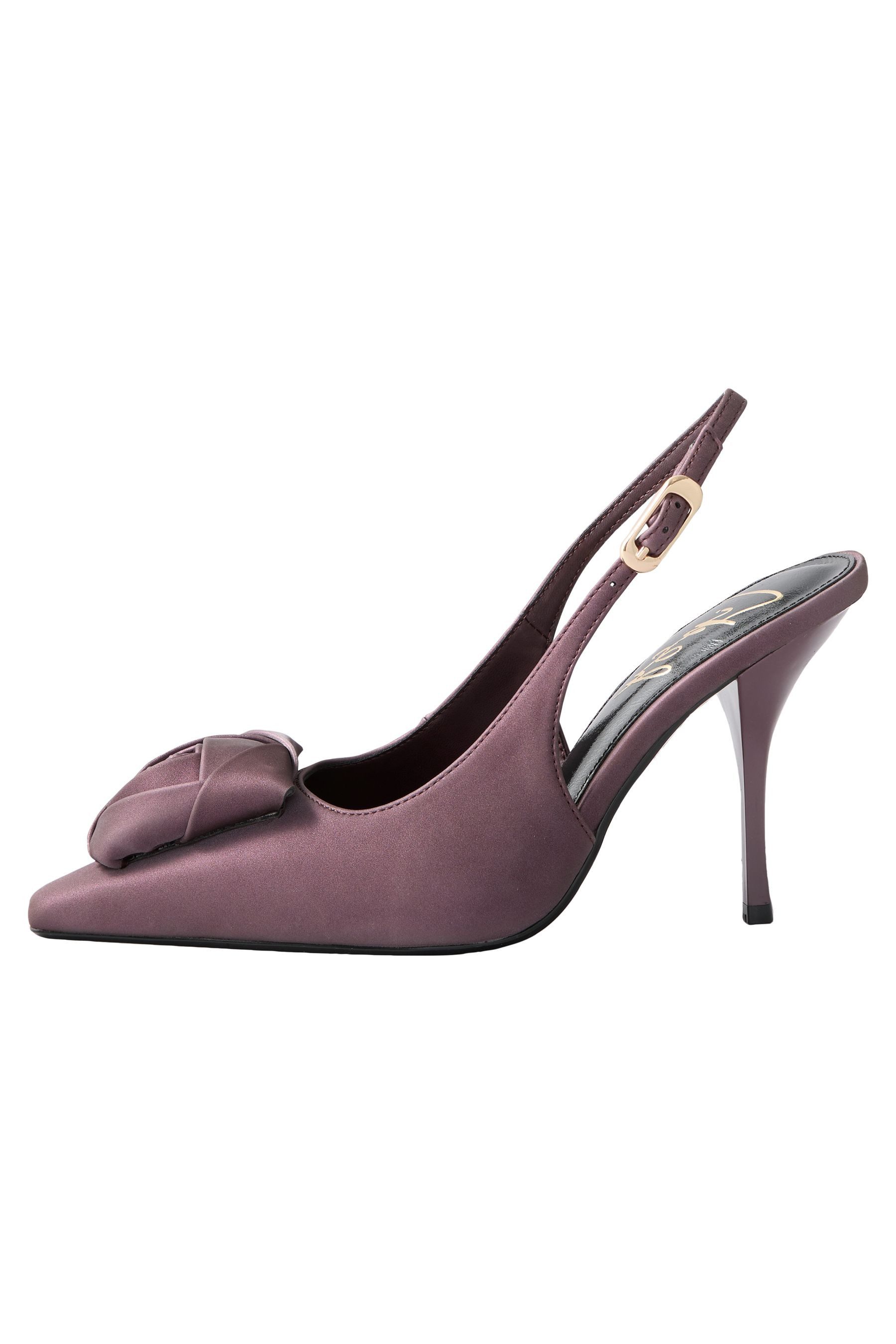 LIPSY Lipsy Slingback-Pumps mit Satin, weite Passform Slingsandale