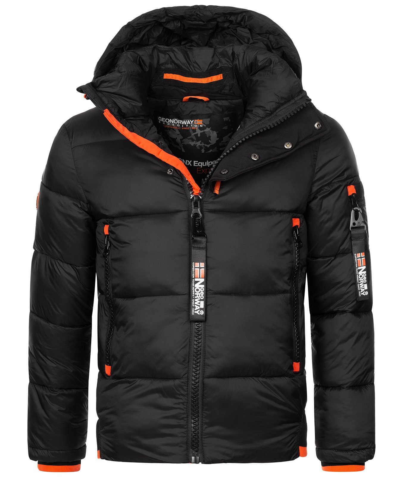 Geo Norway Winterjacke Herren Winter Jacke Steppjacke H-300