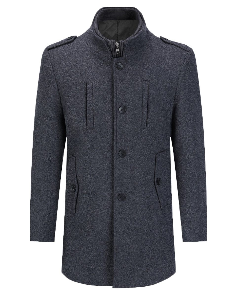 Allthemen Wollmantel Herren Kurzer Wintermantel mit günstig online kaufen