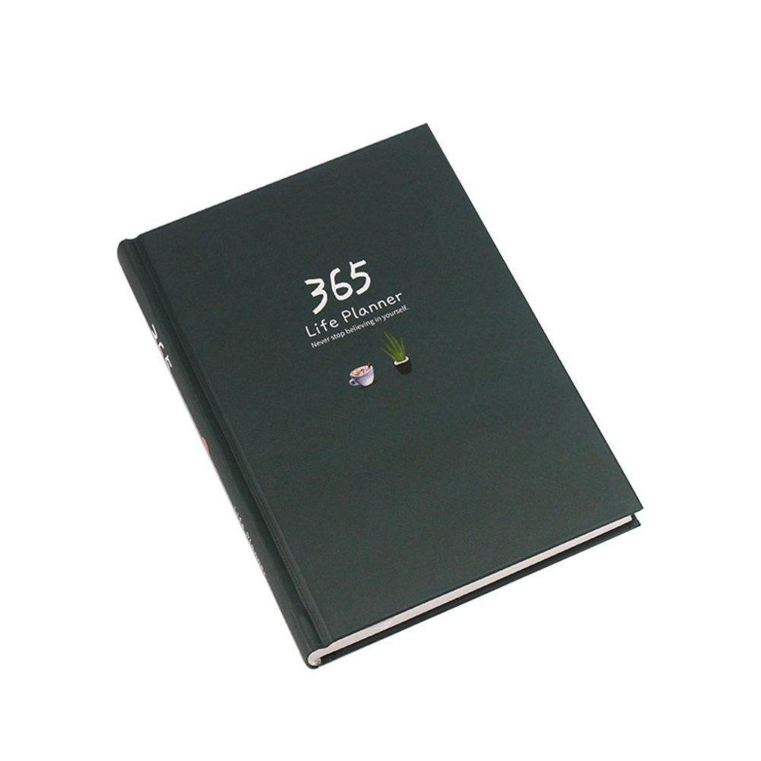 LuxusKollektion Terminplaner 365 Tage Planer Nachfüllungen Täglich/Wöchentlich Blau