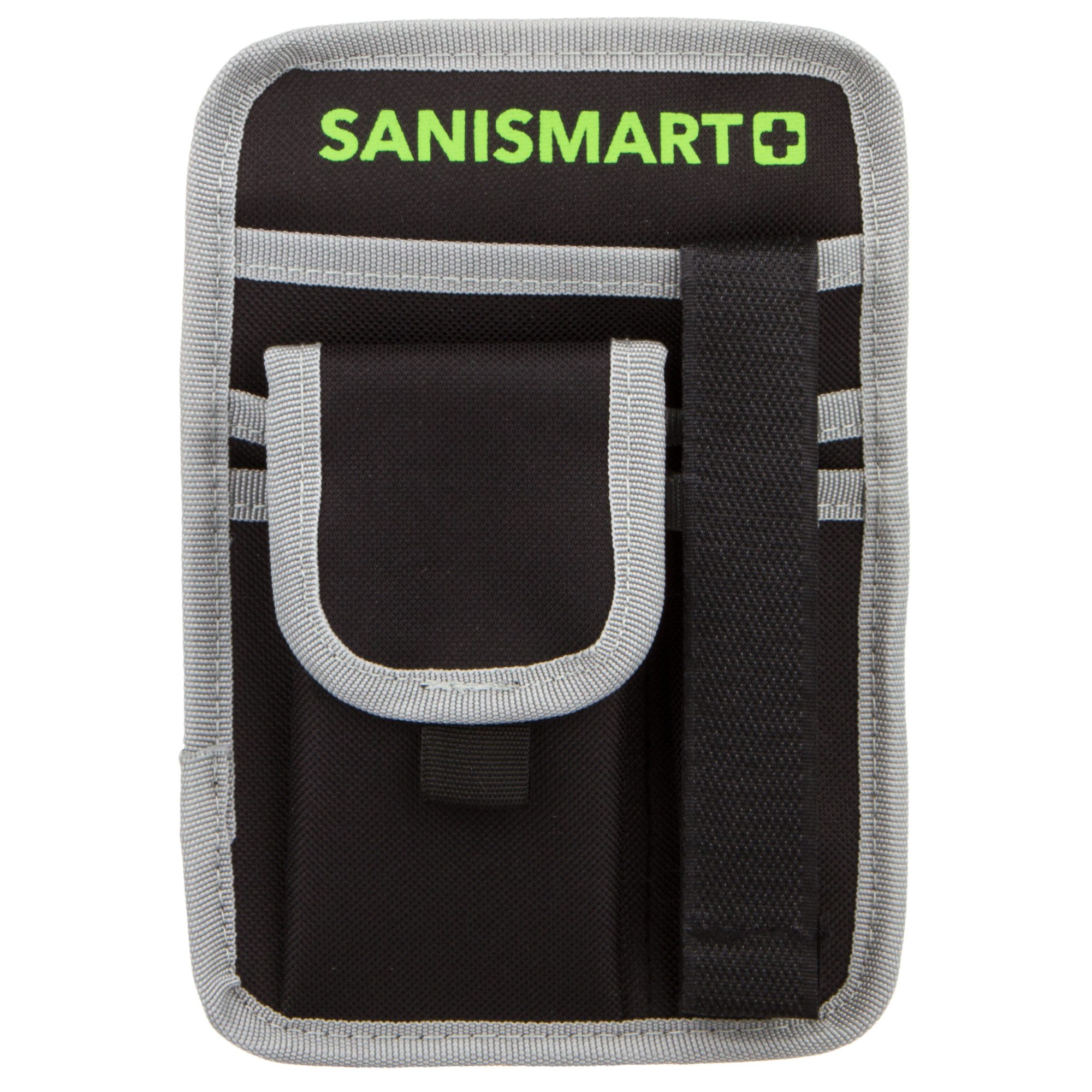 Arzttasche SANISMART Holster Professional XL Schwarz 19 x 13,5 x 2 cm