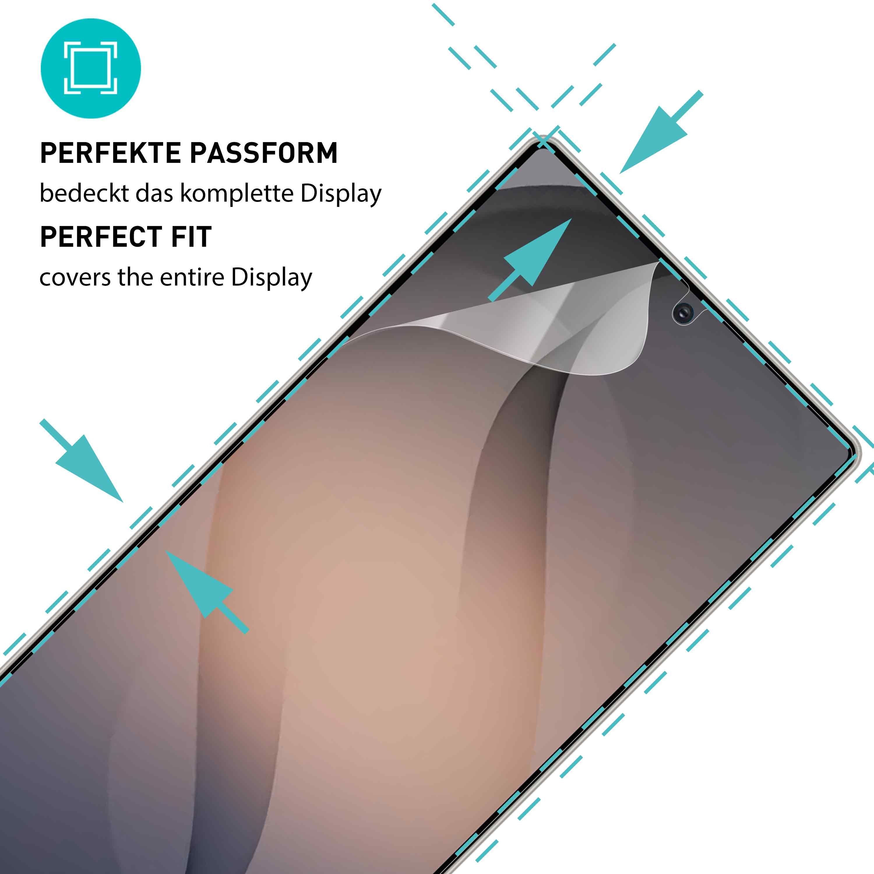 smartect Displayschutzfolie 2X TPU Schutzfolie Klar für Samsung Galaxy S26 Ultra für Samsung Galaxy S26 Ultra, Set, 2 Stück, Ultra-klar, Kratzfest, Blasenfrei,  – Bild 2 von 5