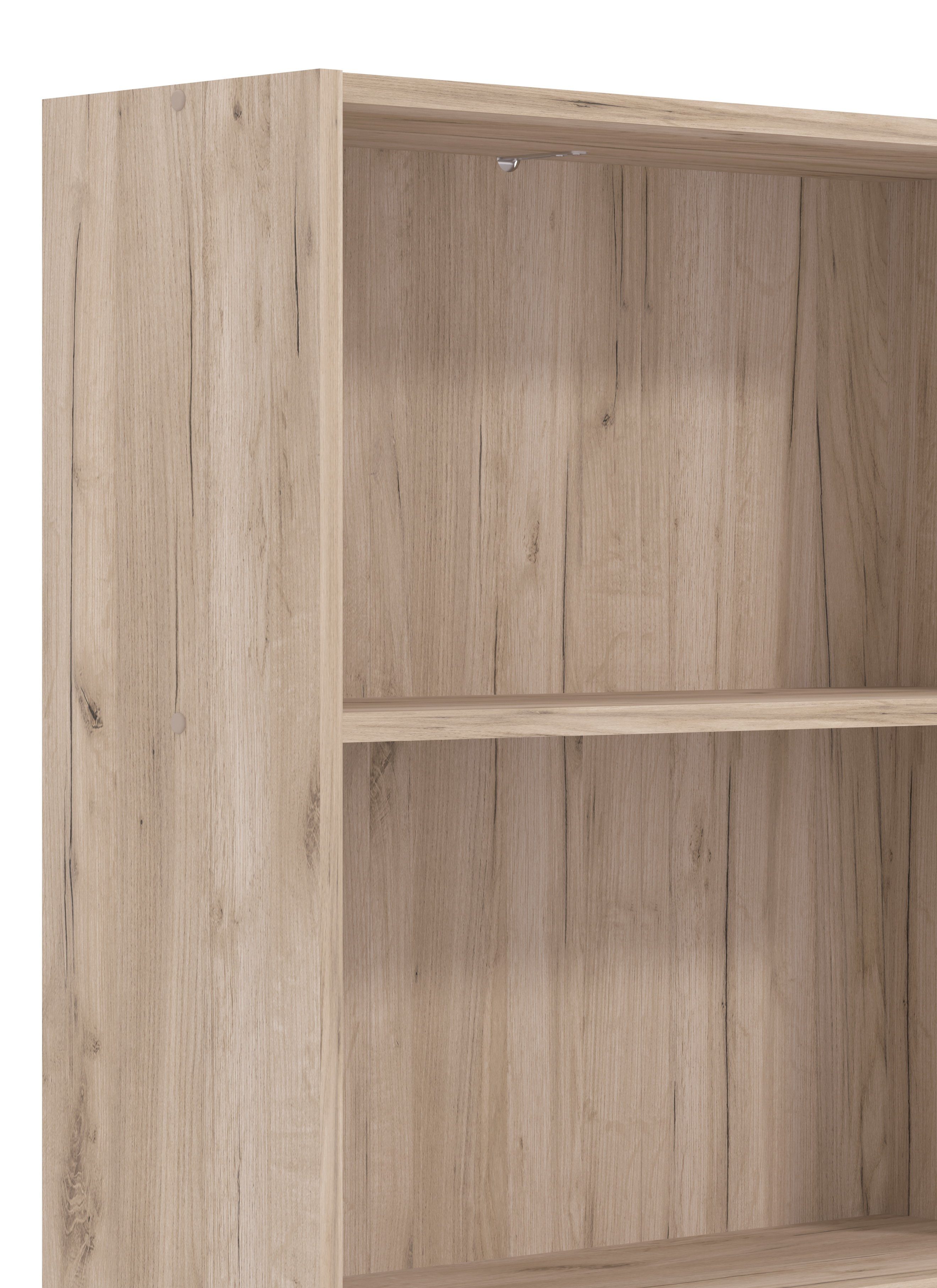 OTTO home Aktenregal Tomar Regal Bücherregal, Bücherregal mit viel Stauraum, Maße (B/T/H): 70/24,5/176,5 cm
