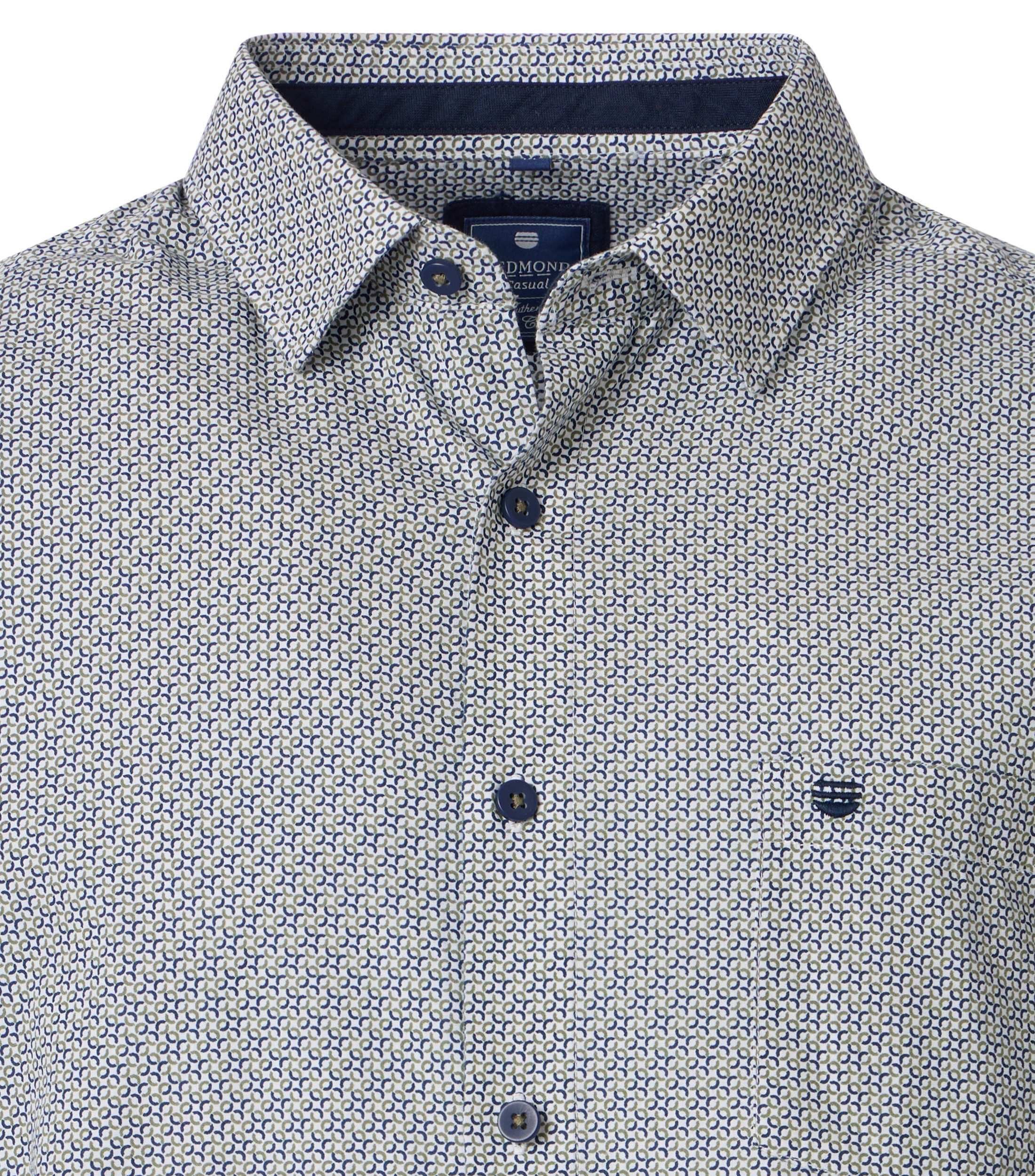 Redmond Kurzarmhemd Druck Modern Fit günstig online kaufen