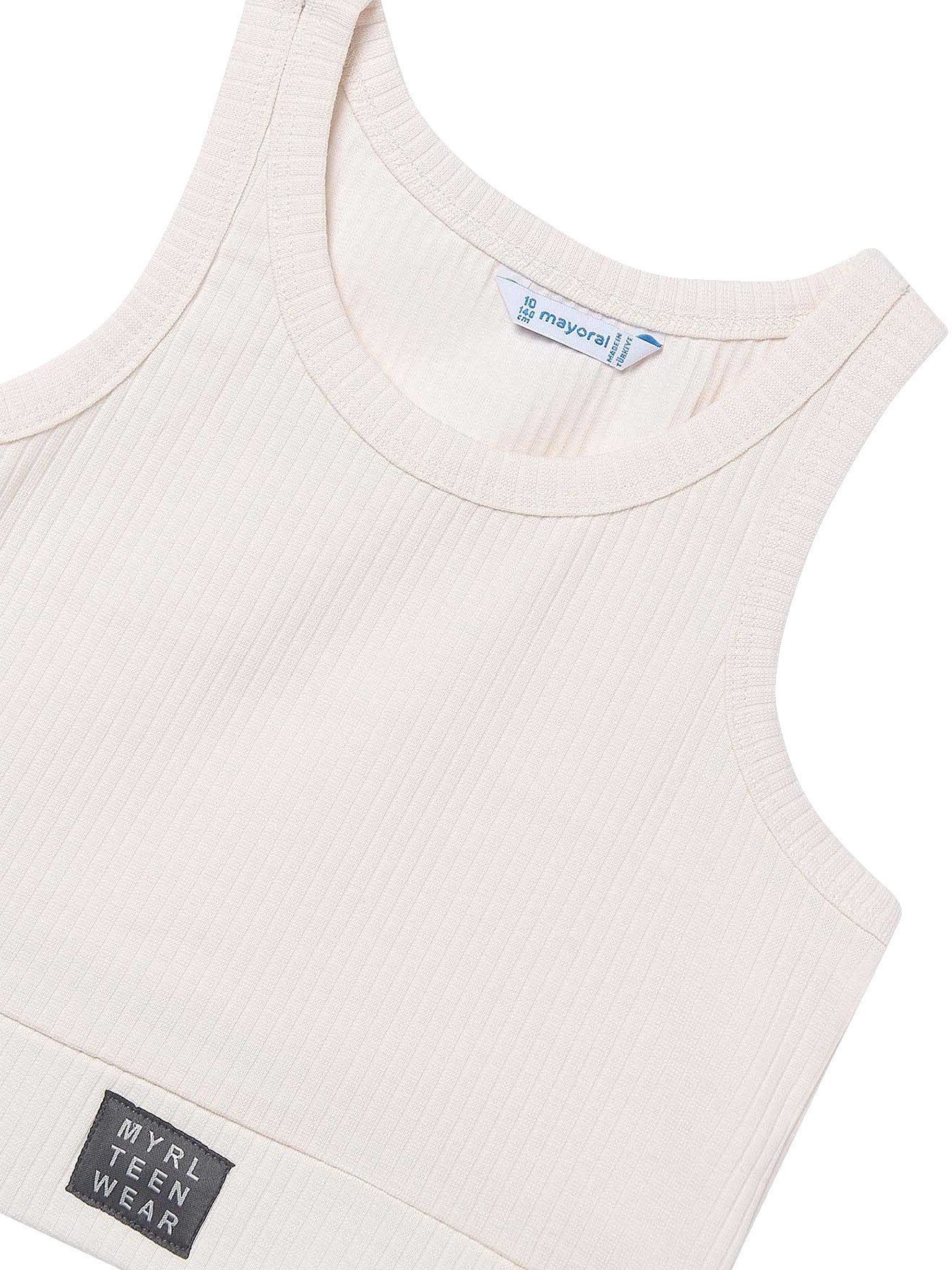 Mayoral Pullunder Set: Cropped-Shirt & Top Mädchen