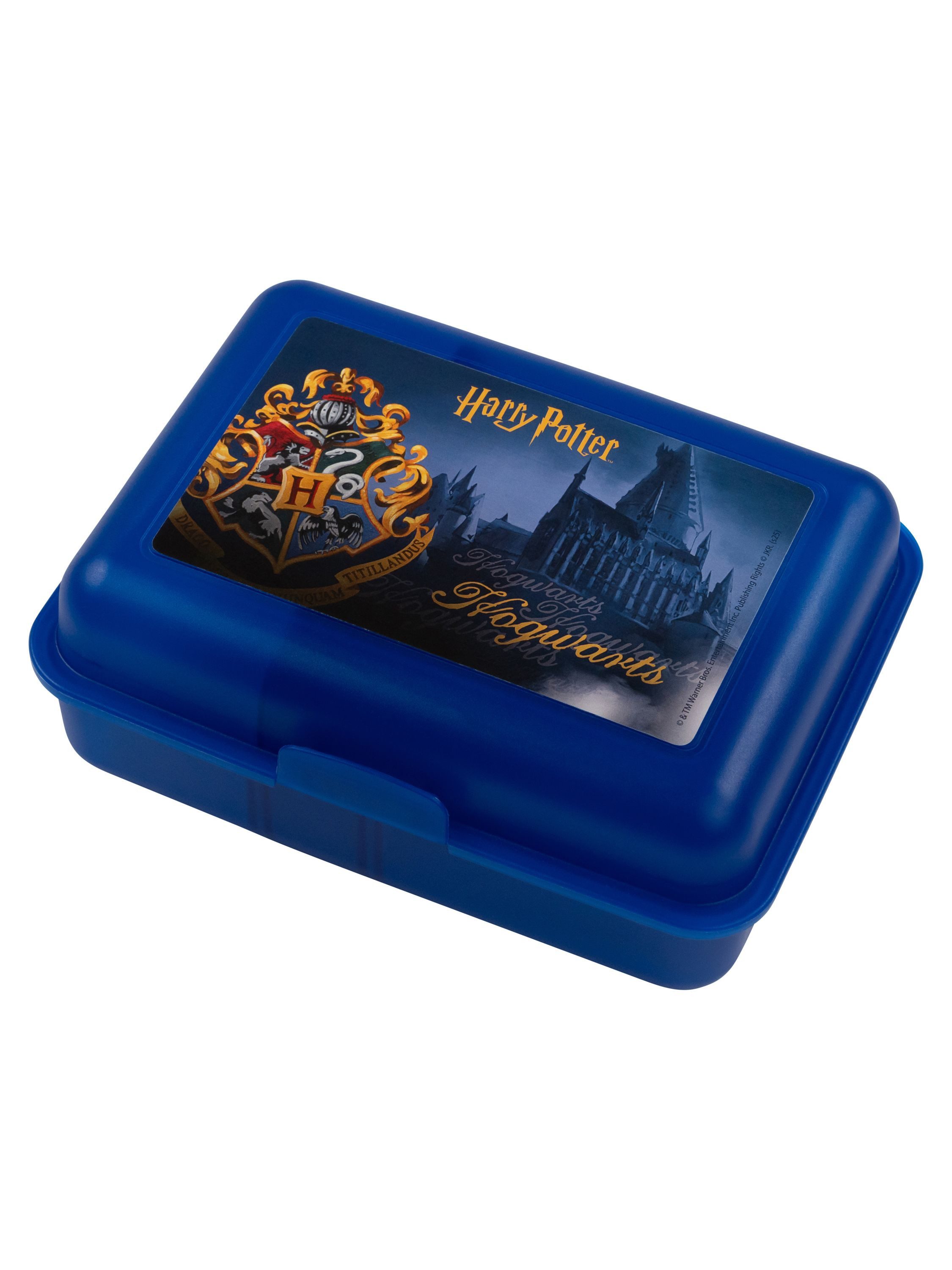 United Labels® Lunchbox Harry Potter Brotdose Hogwarts Lunchbox Butterbrotdose mit Trennwand, Kunststoff (PP)