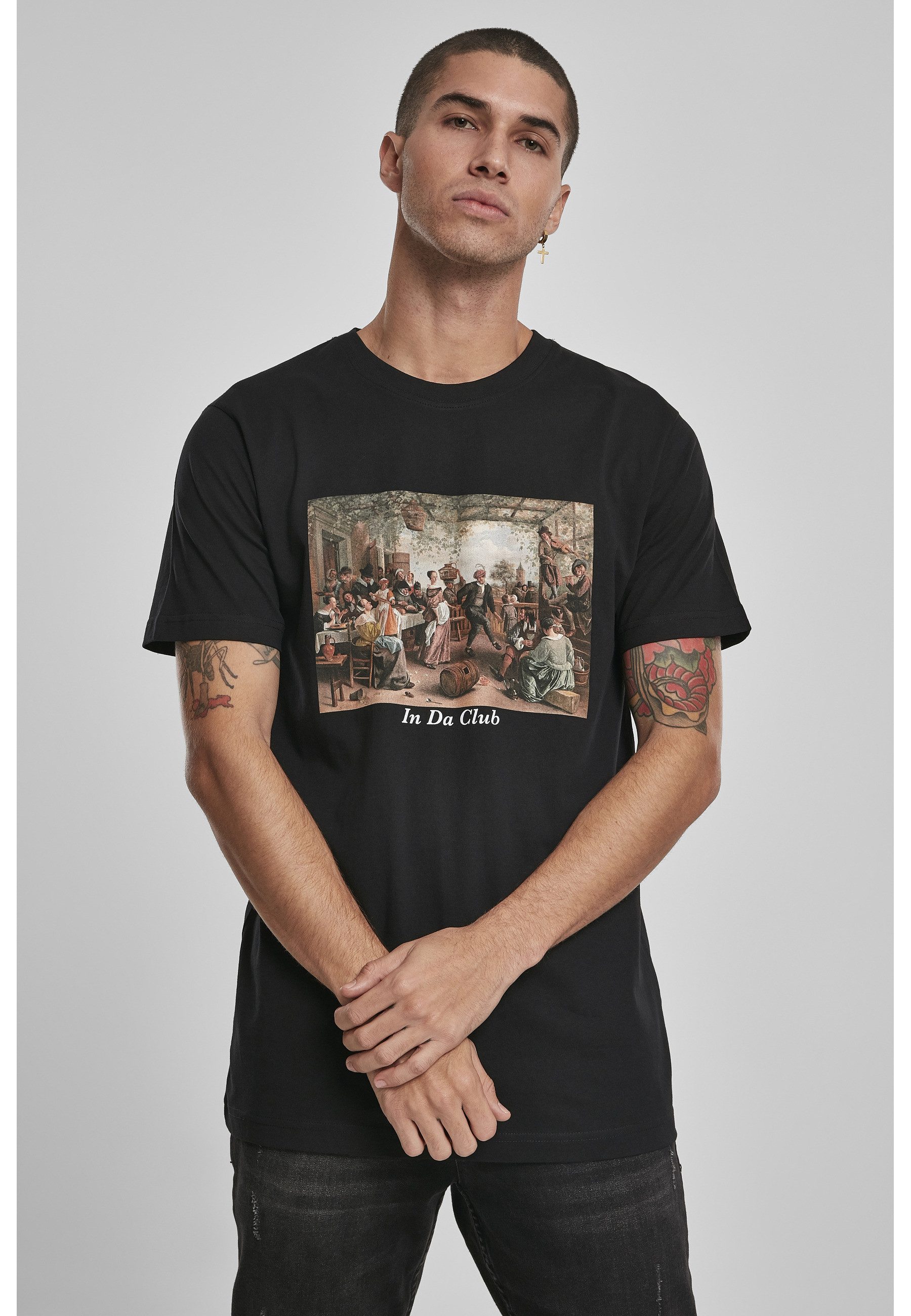 MisterTee Kurzarmshirt MisterTee Herren Club Tee (1-tlg)