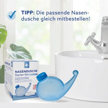 Wachter's Nasensauger-Ersatzteile Nasenspülsalz, isoton, zur Nasendusche, 75 Beutel