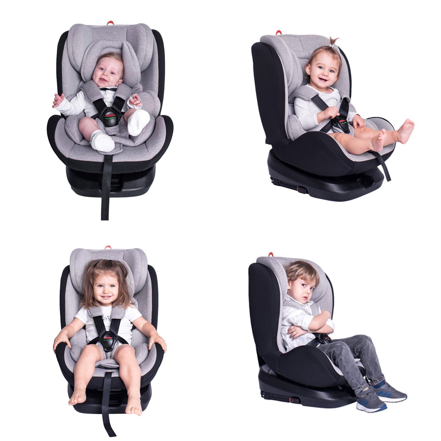 Kinder Kindersitze Lorelli Autokindersitz Kindersitz Nebula Gruppe 0+/1/2/3, bis: 36 kg, (0-36 kg) Isofix, verstellbar, drehbar