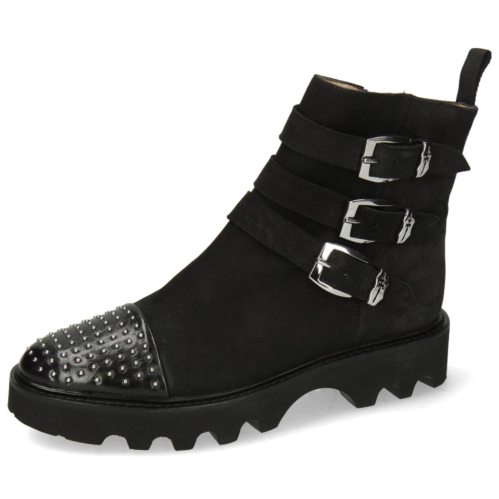 Stiefelette Hamilton Selina 20 & Melvin Strap Como Black