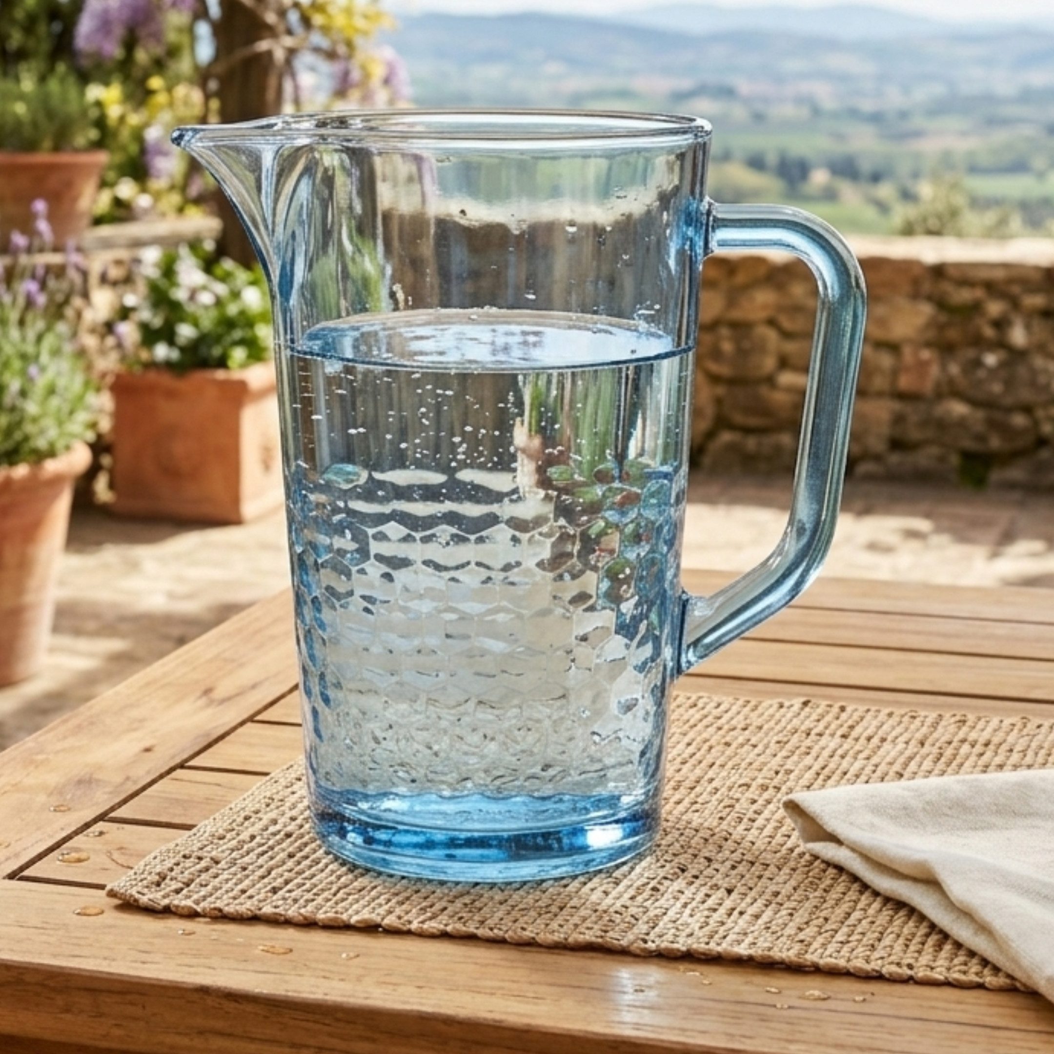 Ritzenhoff & Breker Wasserkrug Favo, (1-tlg), Spülmaschinengeeignet, Fassungsvermögen: 1,2 Liter