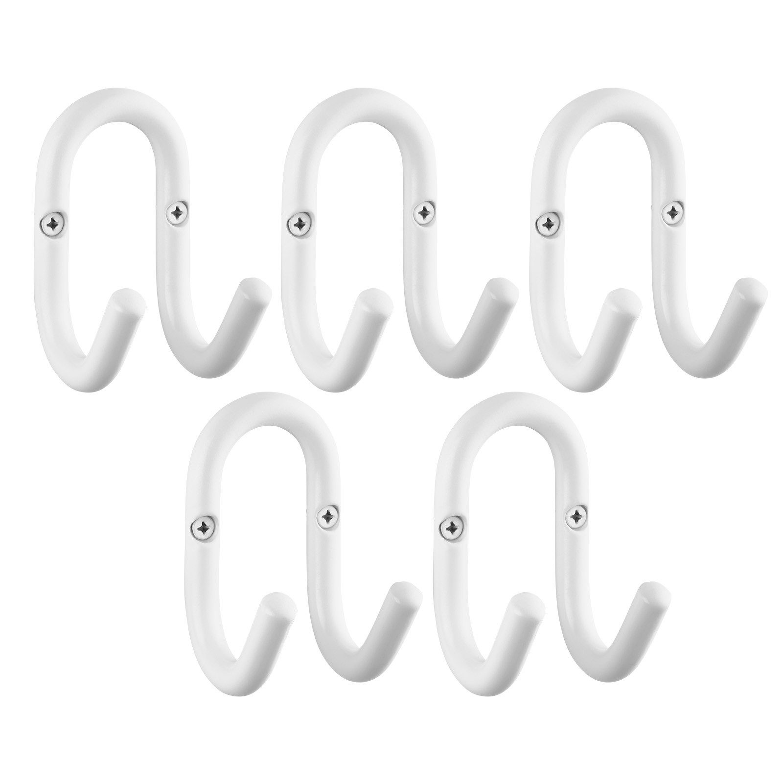 SO-TECH® Kleiderhaken Garderobenhaken FARA Doppelhaken Stahl, (5-St), 88 x günstig online kaufen