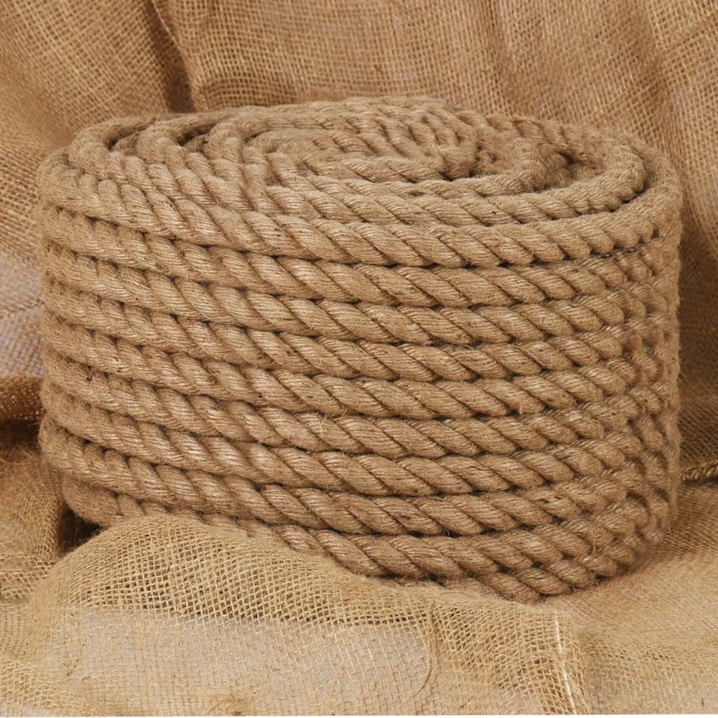 vidaXL Seil vidaXL Seil 100% Jute 20 mm 50 m