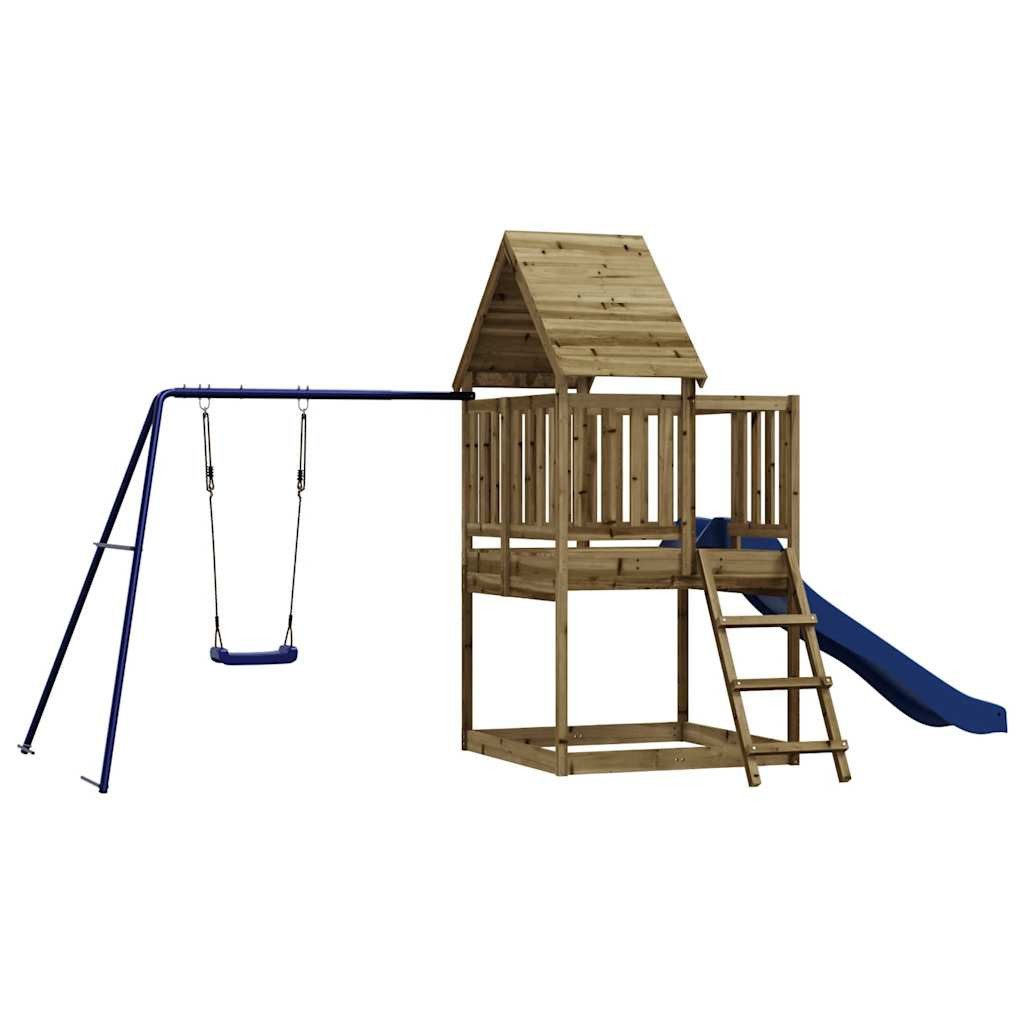 vidaXL Spielturm Spielturm Imprägniertes Kiefernholz