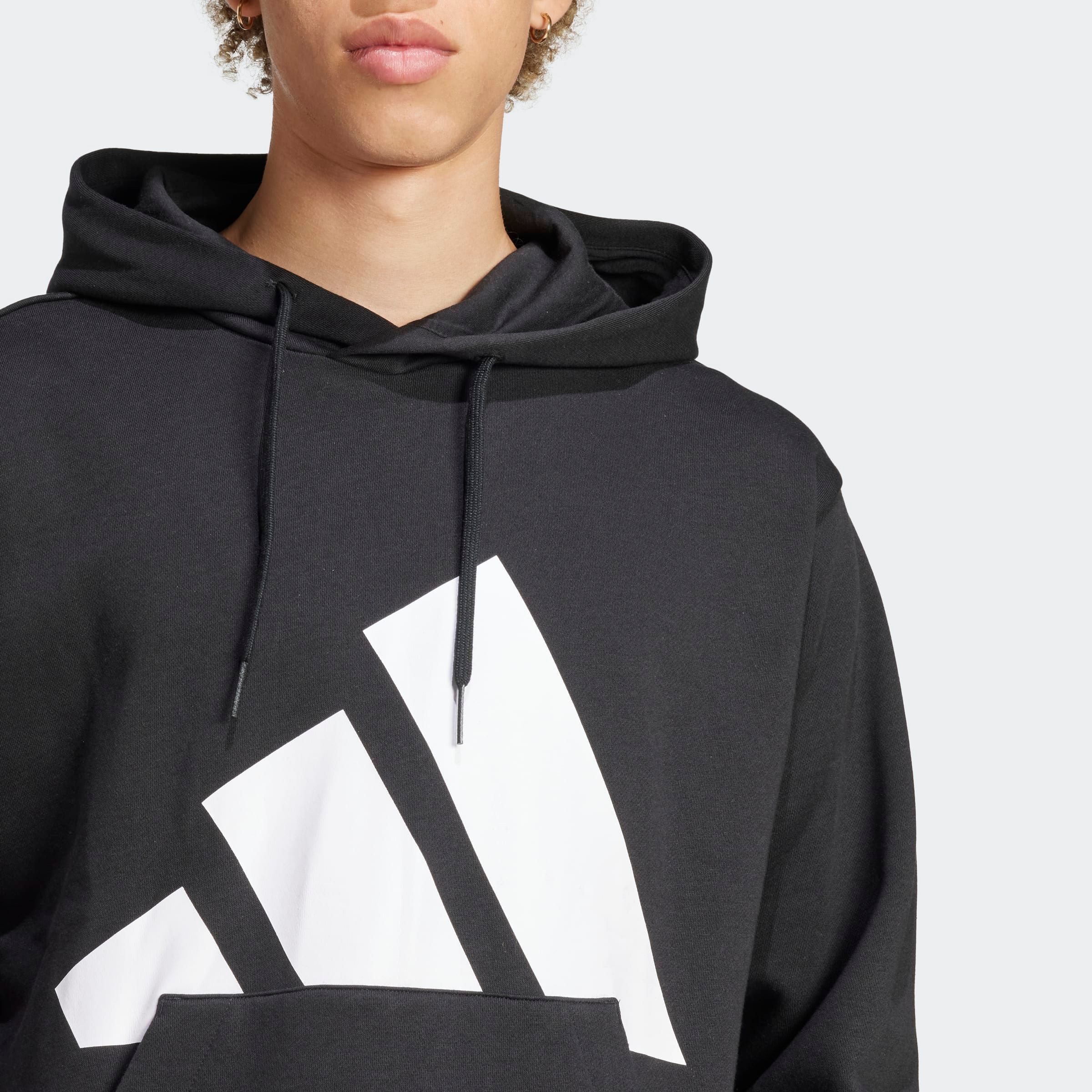 adidas Sportswear Kapuzensweatshirt ESSENTIALS BIG LOGO HOODIE mit Kapuze, ohne Verschluss, aus Baumwolle
