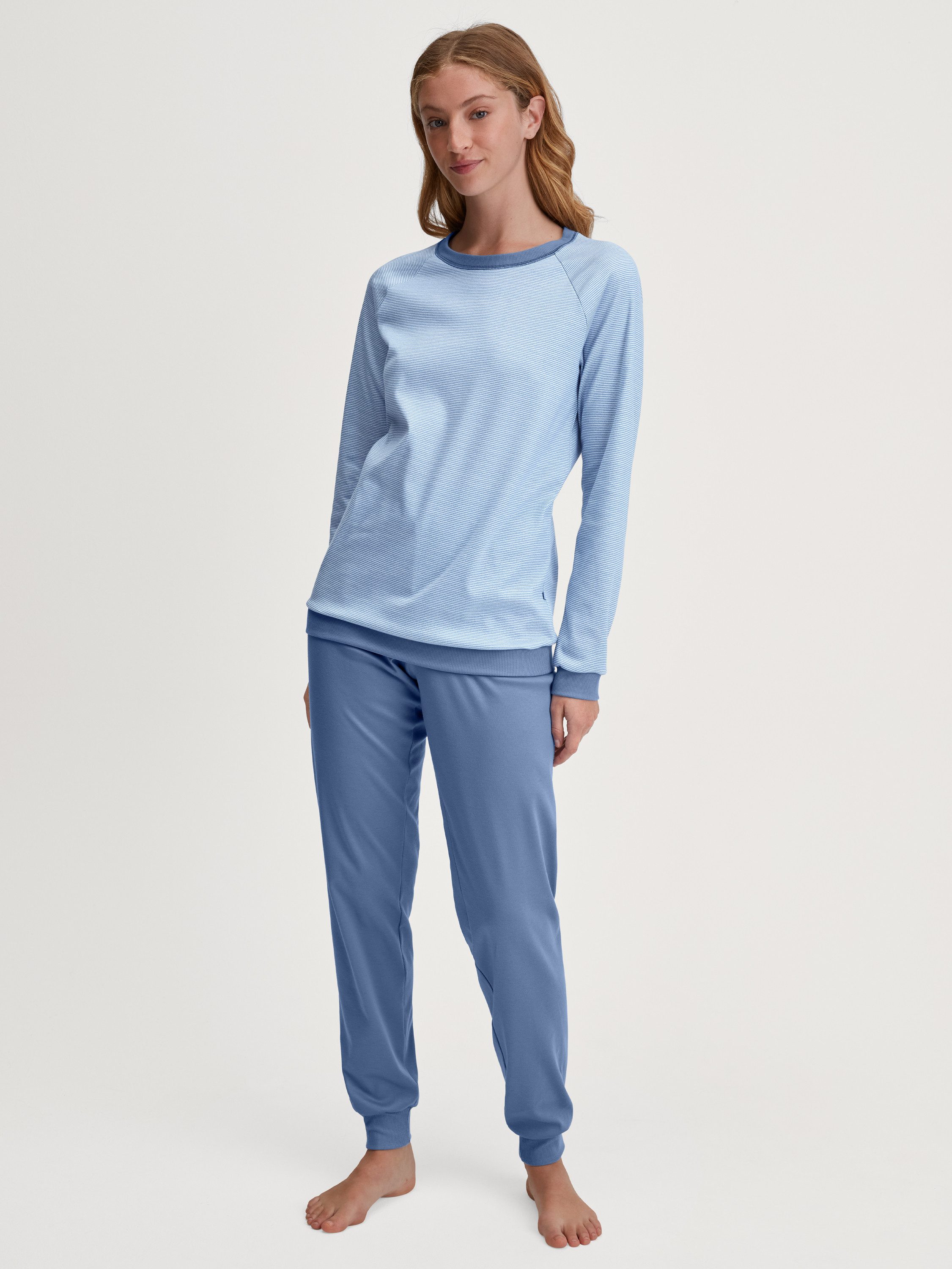 CALIDA Pyjama Midnight Stripes Damen (2 günstig online kaufen