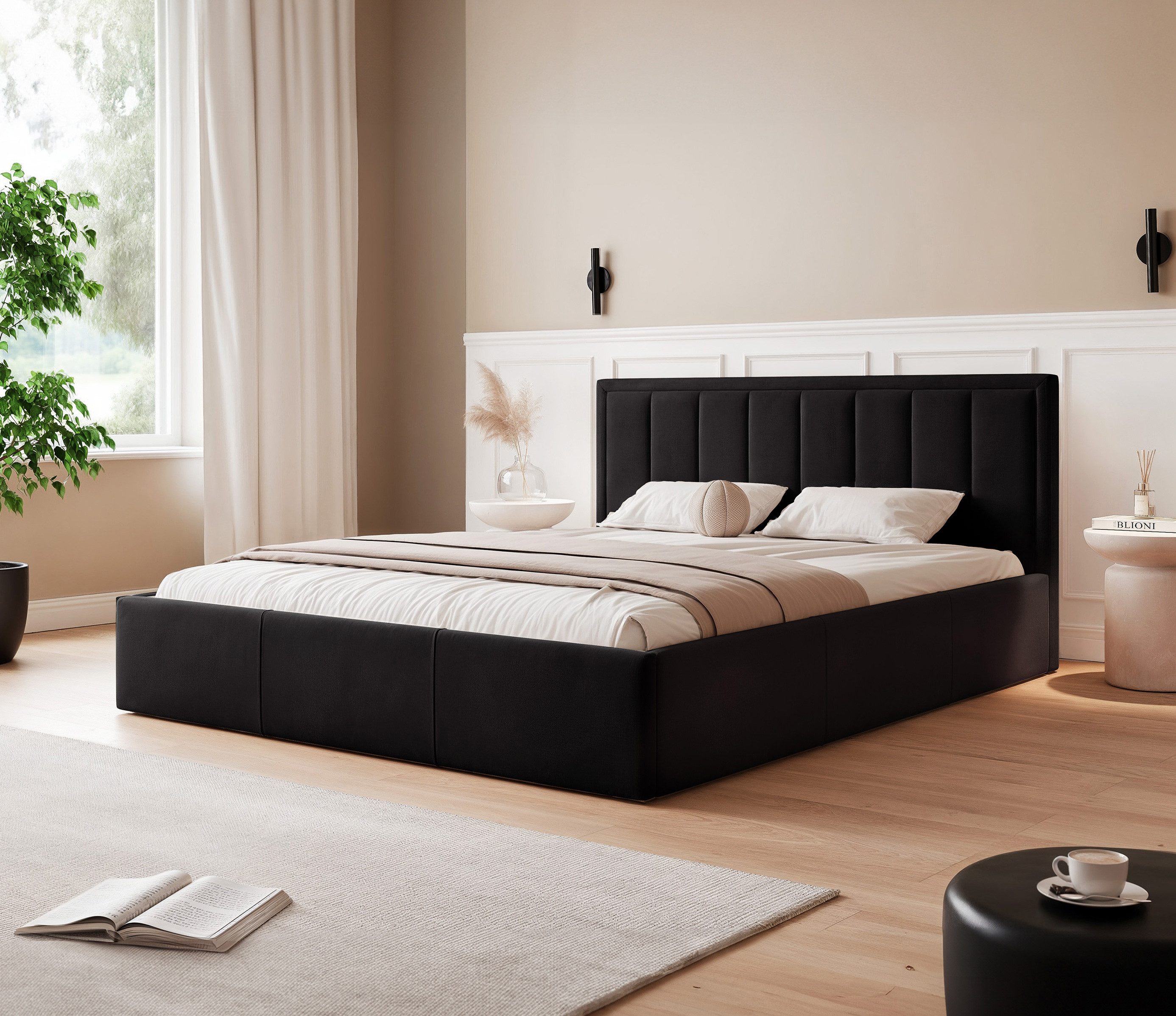 thematys Polsterbett Designer Bett Stauraumbett 120x200 140x200 160x200 180 günstig online kaufen