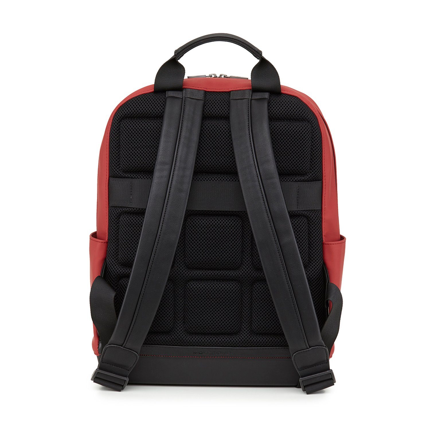 PU The Soft MOLESKINE Backpack Cityrucksack, Touch Bordeauxrot Bordeaux Red
