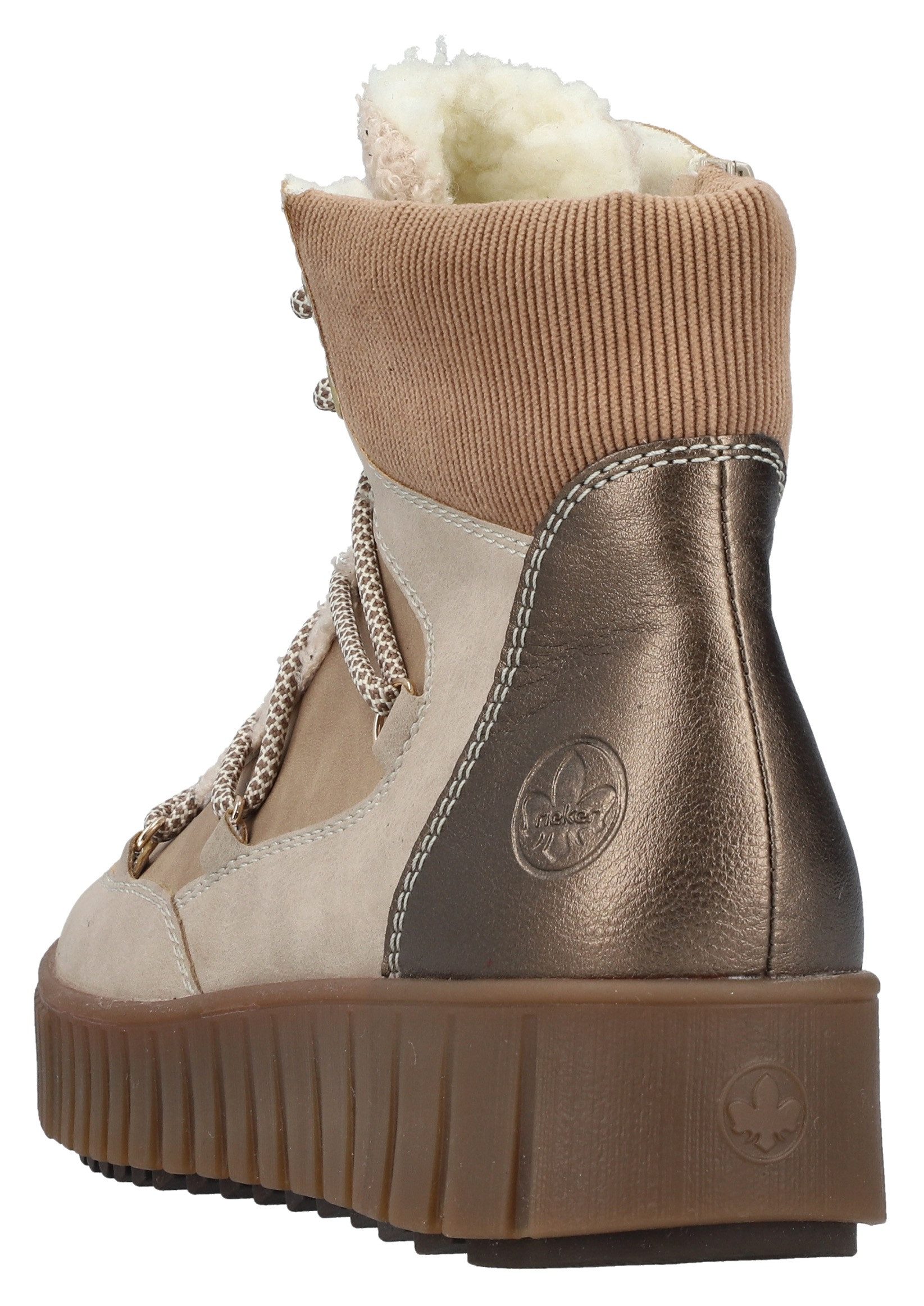Rieker Winterboots Schnürboots, Plateauboots, mit Warmfutter günstig online kaufen