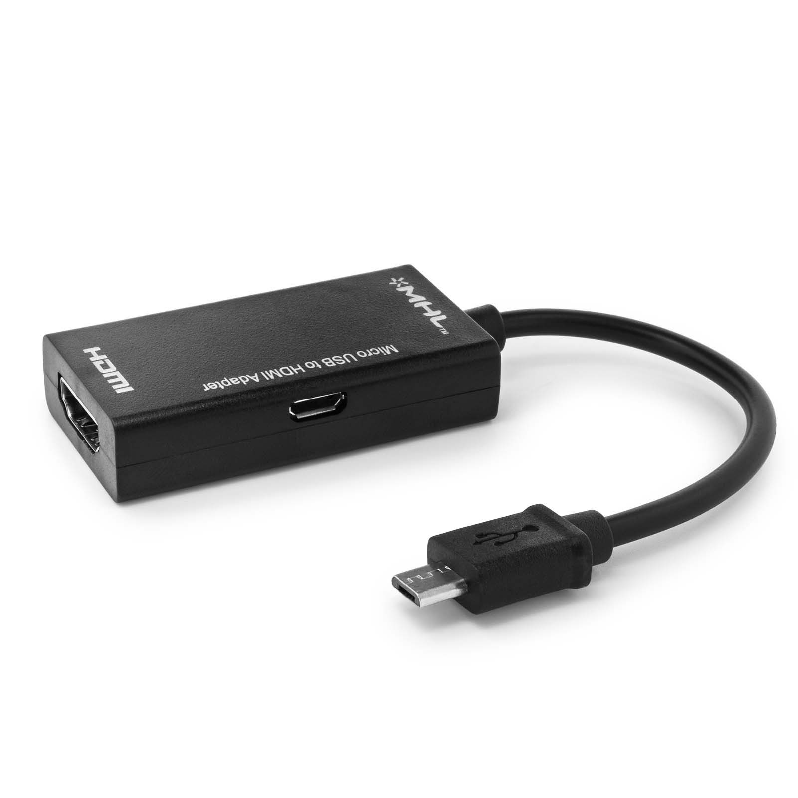 Adapter Universe Micro USB auf HDMI Adapter MHL Kompatibel Mit Samsung Galaxy S2 i9100 Smartphone-Adapter – Bild 2 von 3