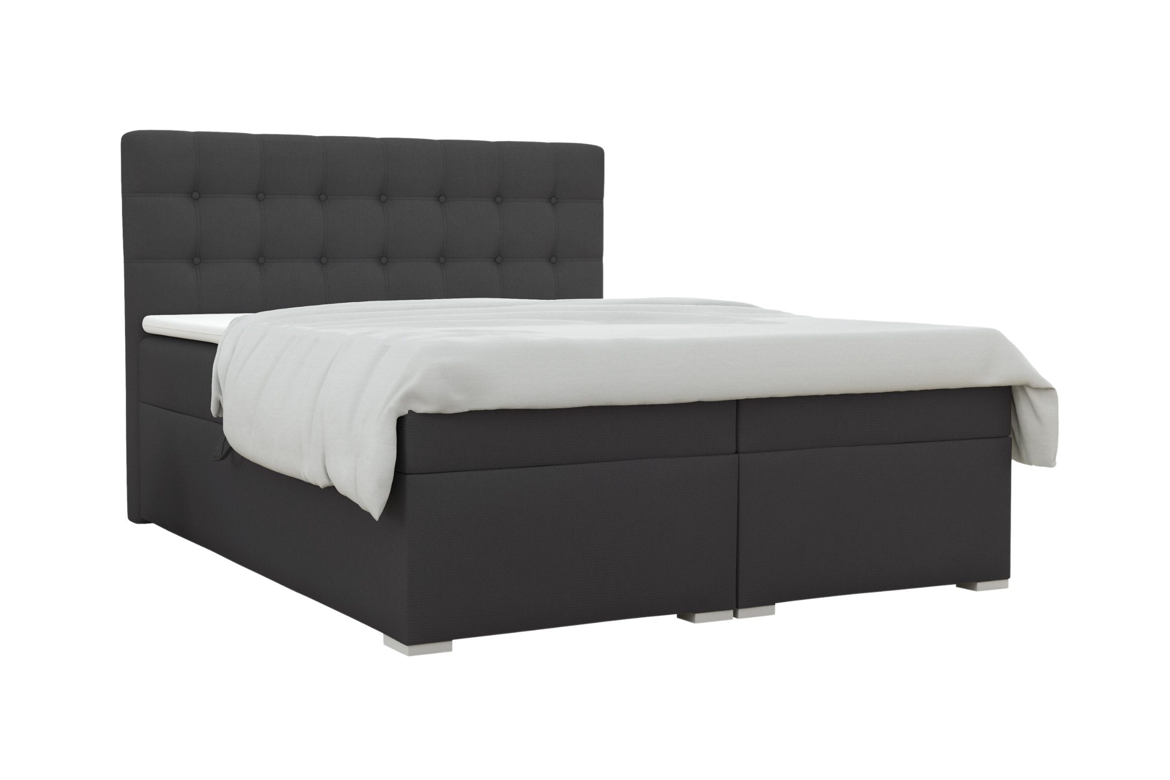 Deine Möbel 24 Boxspringbett CLAUDIA Boxbett günstig online kaufen