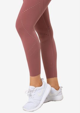 Yvette Leggings Damen Sporthose mit Tasche und Laseröse, S110297A19MH