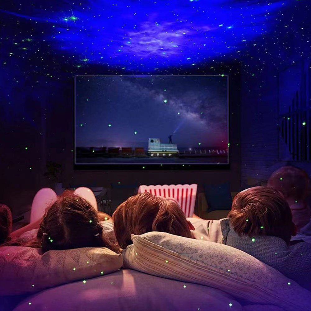 JOYOLEDER Nachtlicht Galaxy Astronaut LED Lampe, Drehen Starry 360° Projektor Light, Sternenhimmel LED