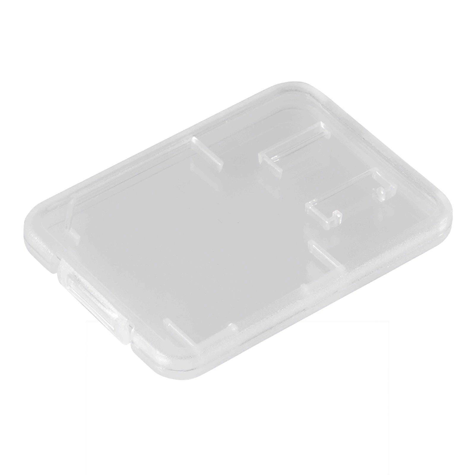 Poppstar Speicherkartenhüllen Aufbewahrungsbox für SD MMC Micro SD-Karte (1 Stück, Modell 2017)