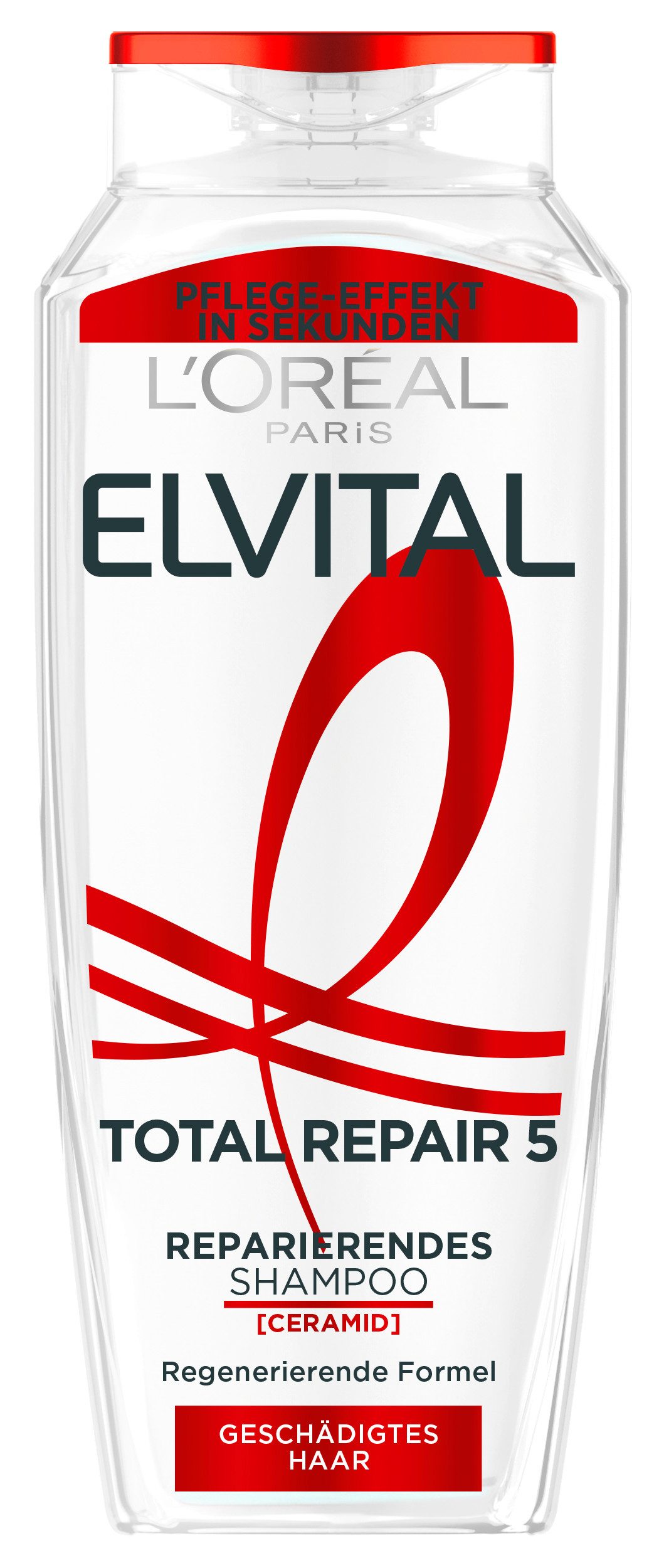 L'ORÉAL PARIS Haarspülung L'Oréal Paris Elvital Total Repair 5 Spülung, Packung, 6-tlg., Haarfaser wird in der Tiefe repariert, Struktur wird gestärkt.