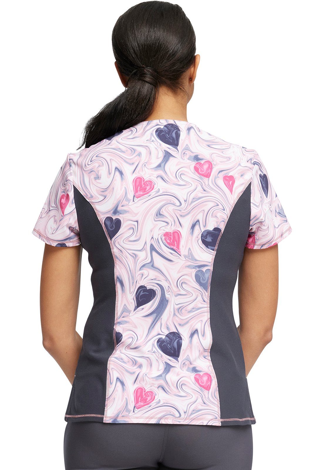 Cherokee Funktionsbluse Bunt bedruckter Damen Kasack "Loving Swirly" Kasack mit Motiv