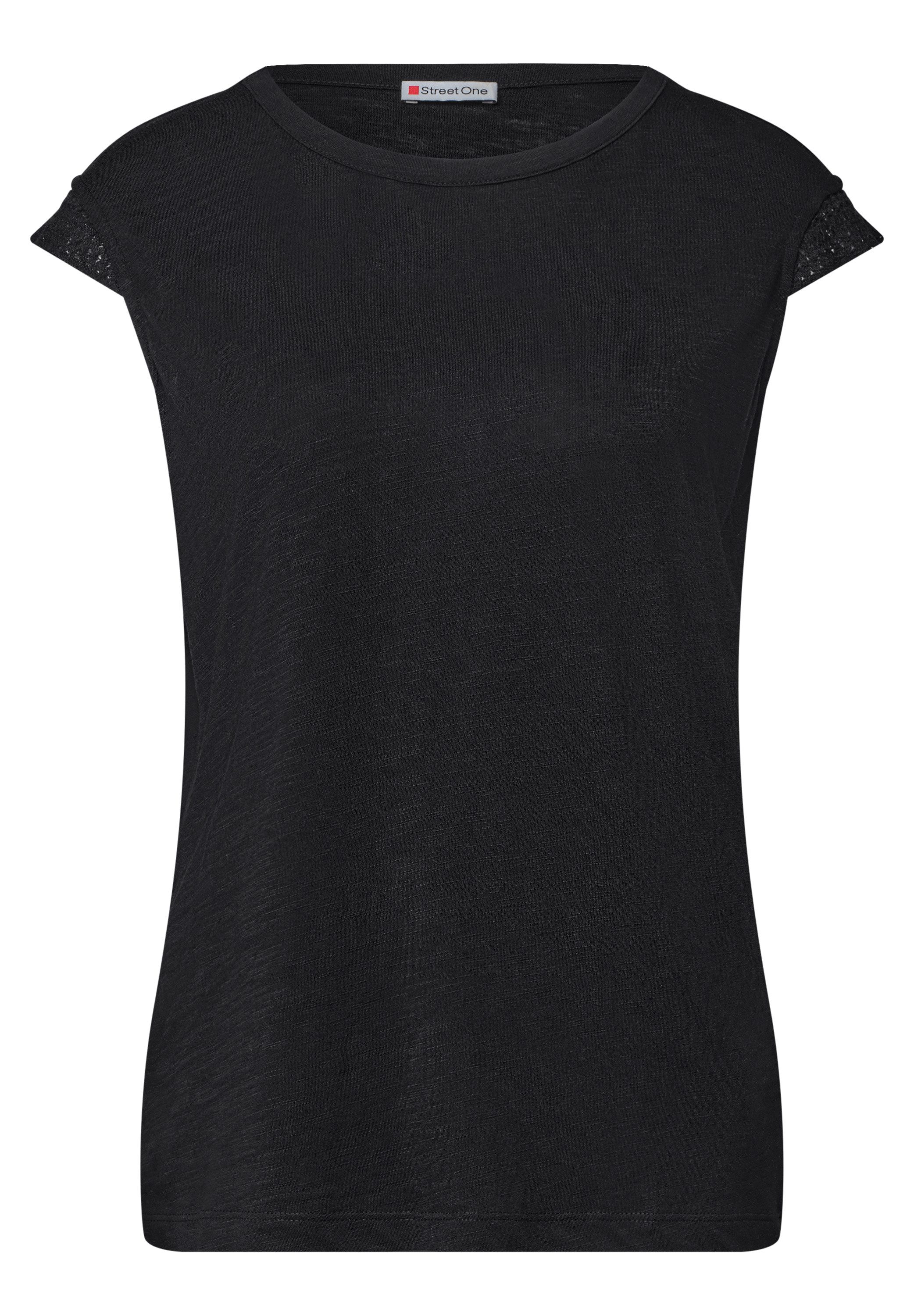 STREET ONE T-Shirt mit Rundhalsausschnitt – Bild 4 von 5