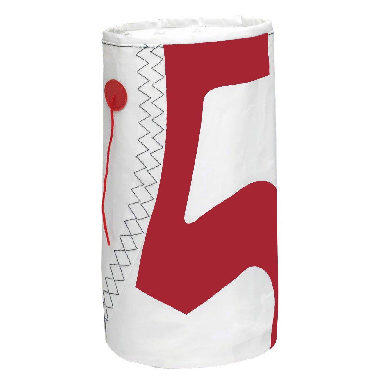Trend Marine Weinkühler Weinkühler Wine Cooler maritim, Weiß/Rot, Boot, Yacht, Segeltuch