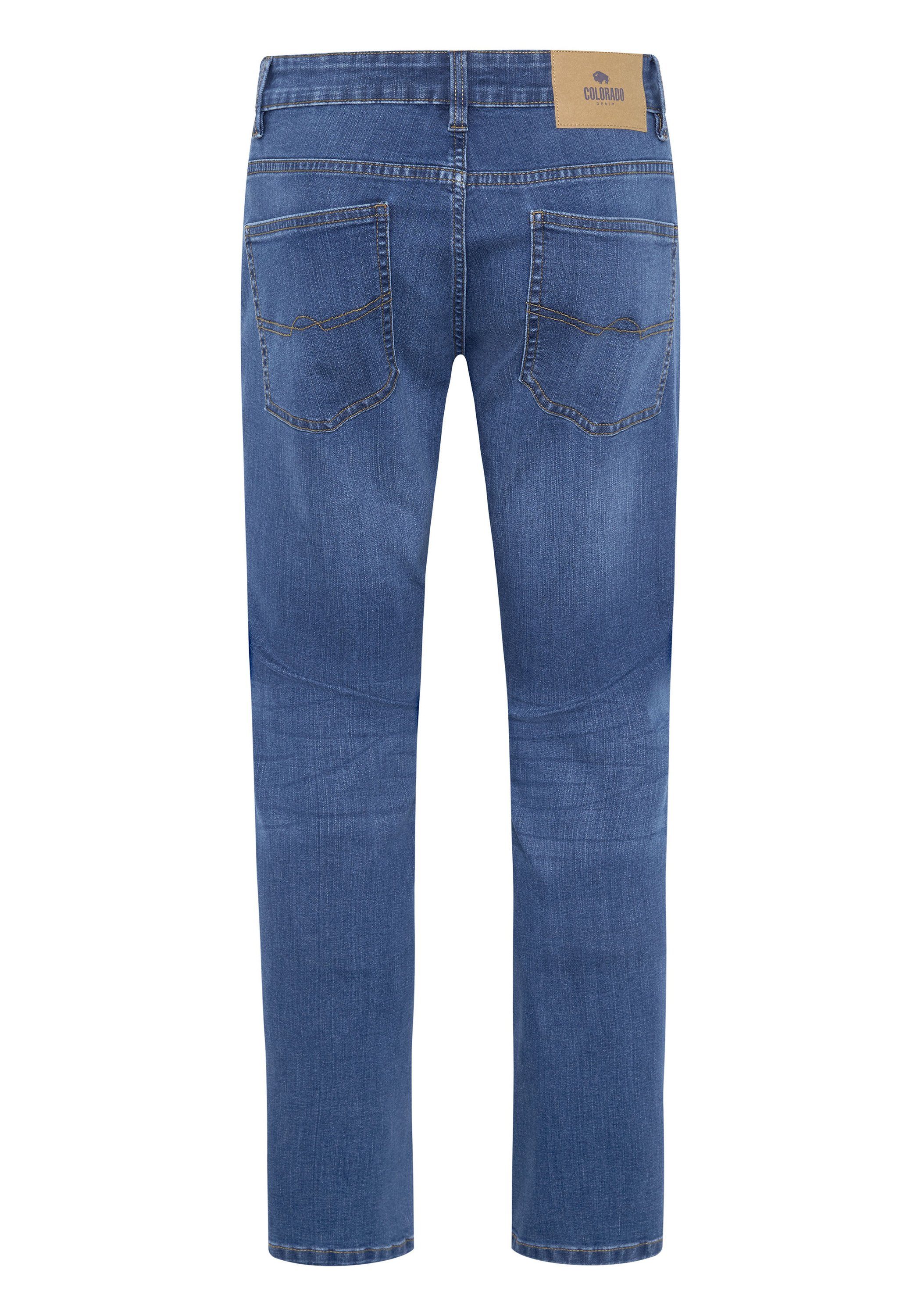 DENIM mit Super-Stretch-Komfort COLORADO Slim-fit-Jeans