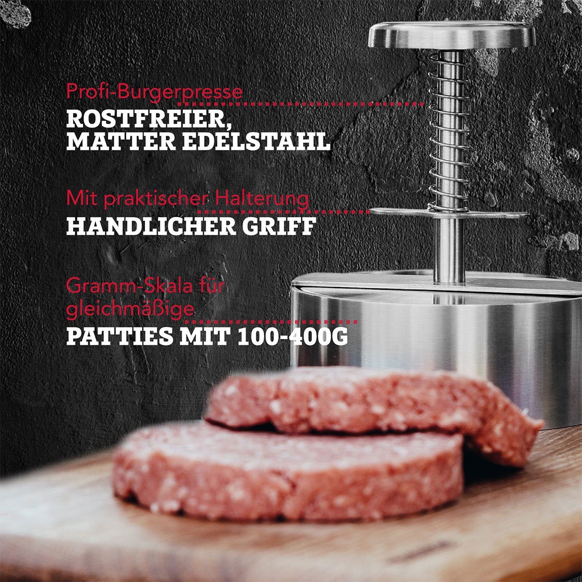 FMprofessional Burgerpresse Burgerpresse