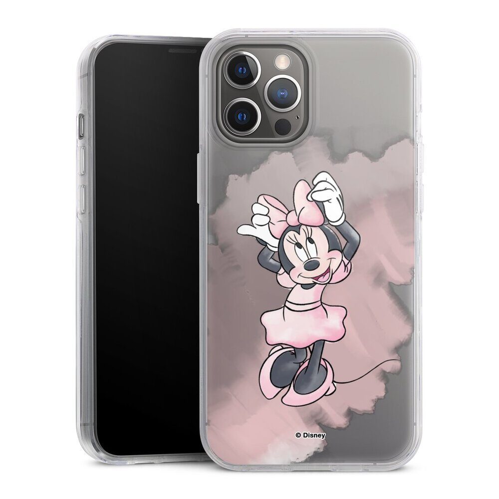 DeinDesign Handyhülle Mickey & Minnie Mouse Disney Motiv ohne Hintergrund, Apple iPhone 12 Pro Max Hülle Bumper Case Handy Schutzhülle