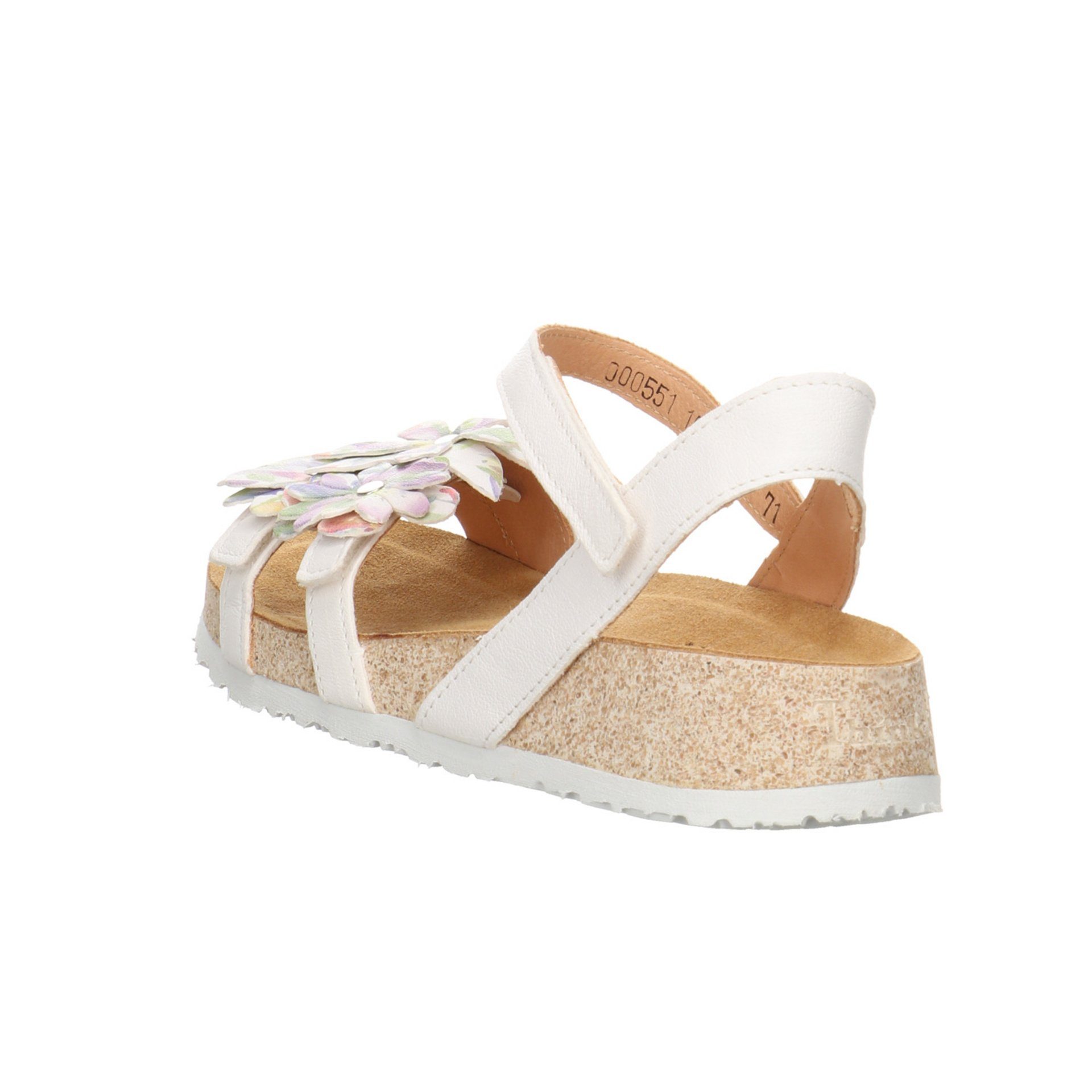 Think! Damen Sandalen Koak Glattleder 048430 weiß Sandale Sandale