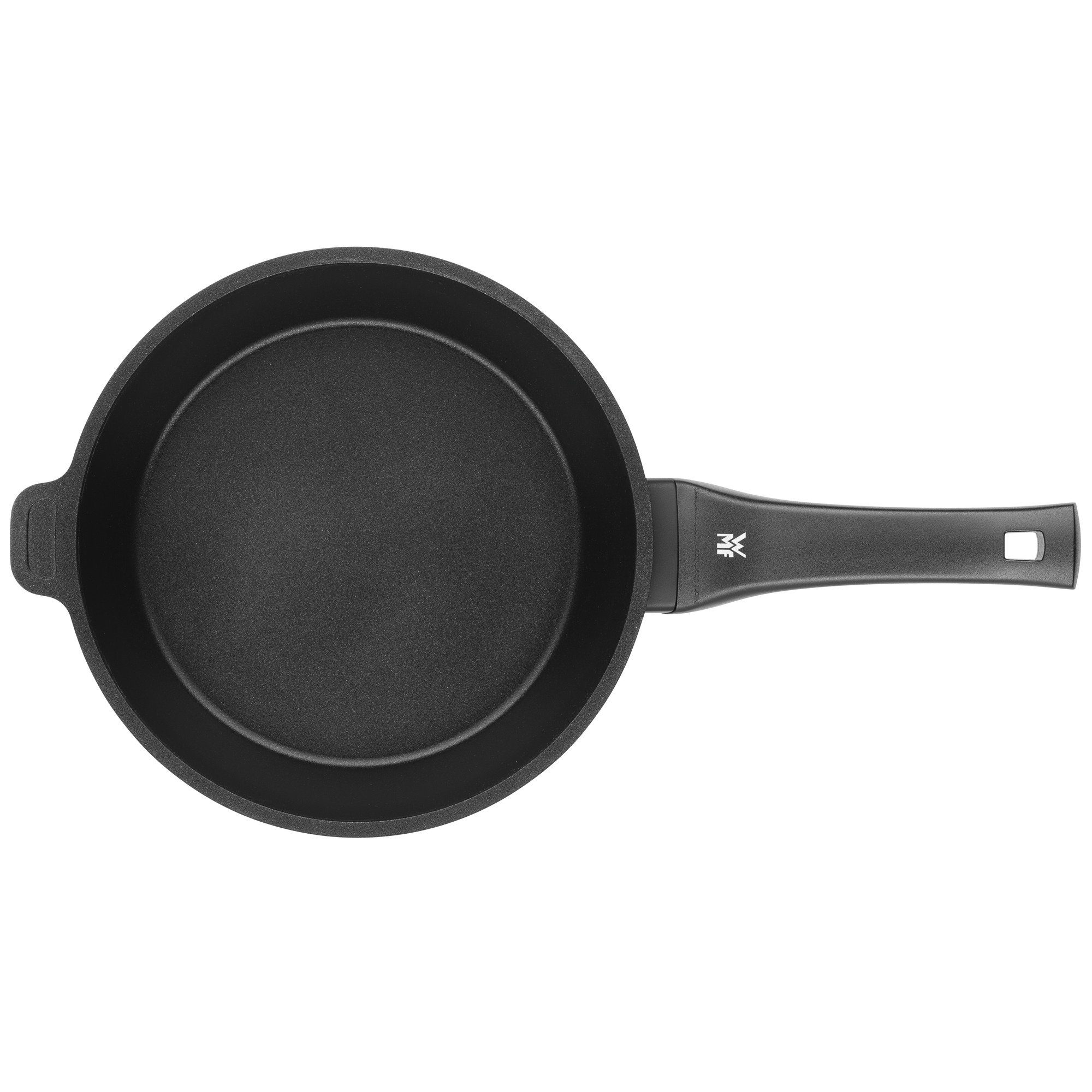 WMF Schmorpfanne PermaDur Premium Stielpfanne hoch, 24 cm, Aluminiumguss (1x Schmor-/ Servierpfanne beschichtet 24 cm (Höhe 6,5 cm) - optimal für Herdplatten mit Ø 18 cm, 1-tlg., Schmor-/ Servierpfanne beschichtet 24 cm für Herdplatten mit Ø 18 cm), PermaDur Premium