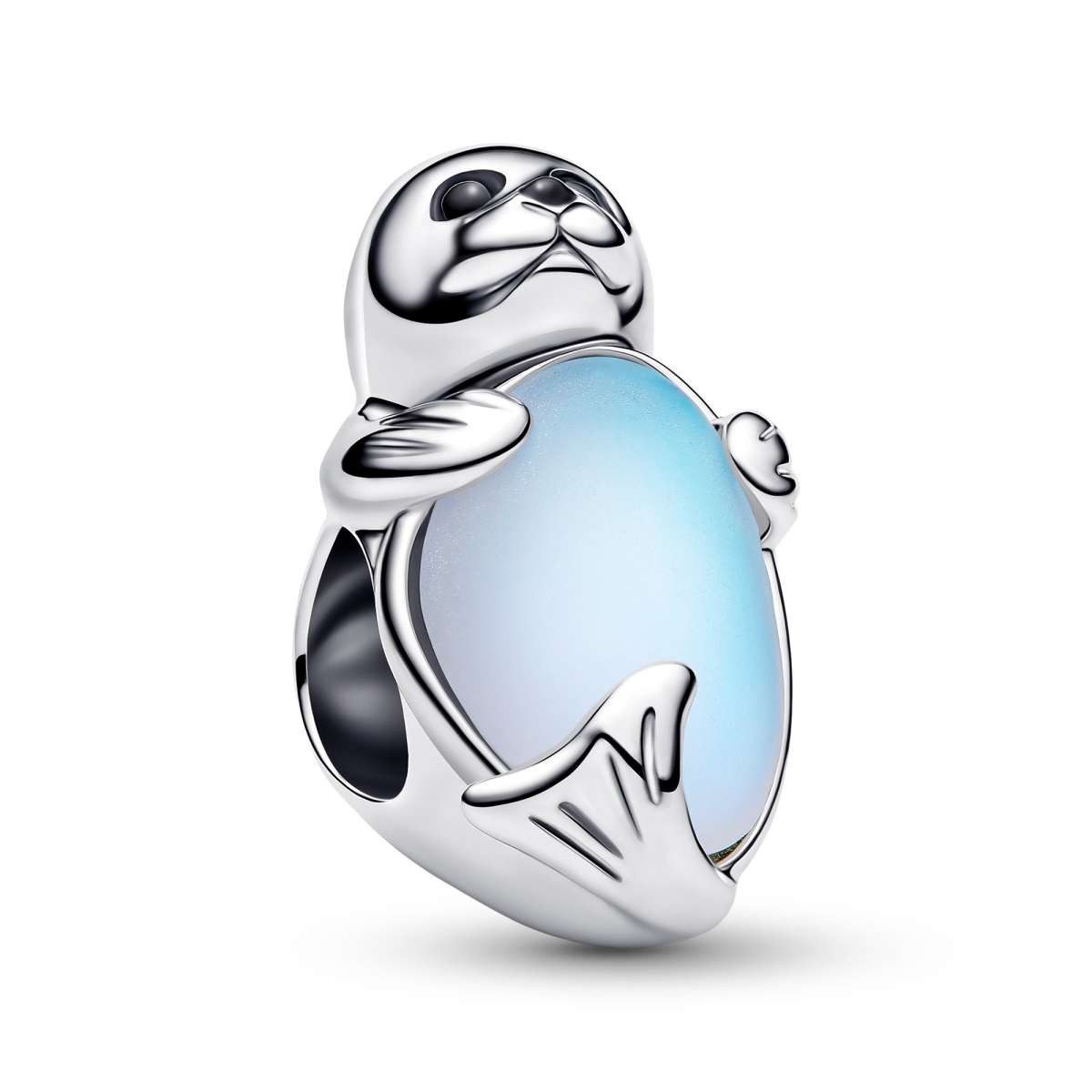 Pandora Charm Kugel 794146C01, Silber Robbe