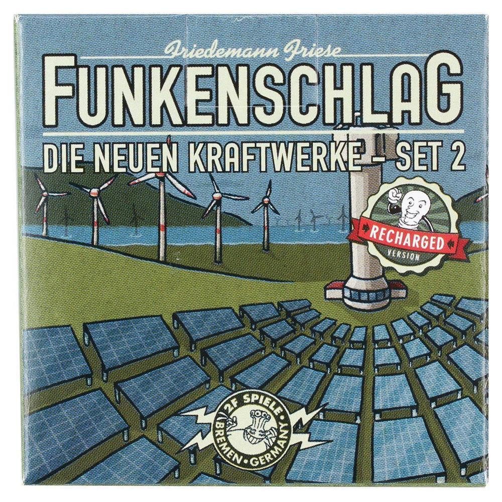 2F-Spiele Spiel Funkenschlag Die neuen Kraftwerke Set 2 Recharged