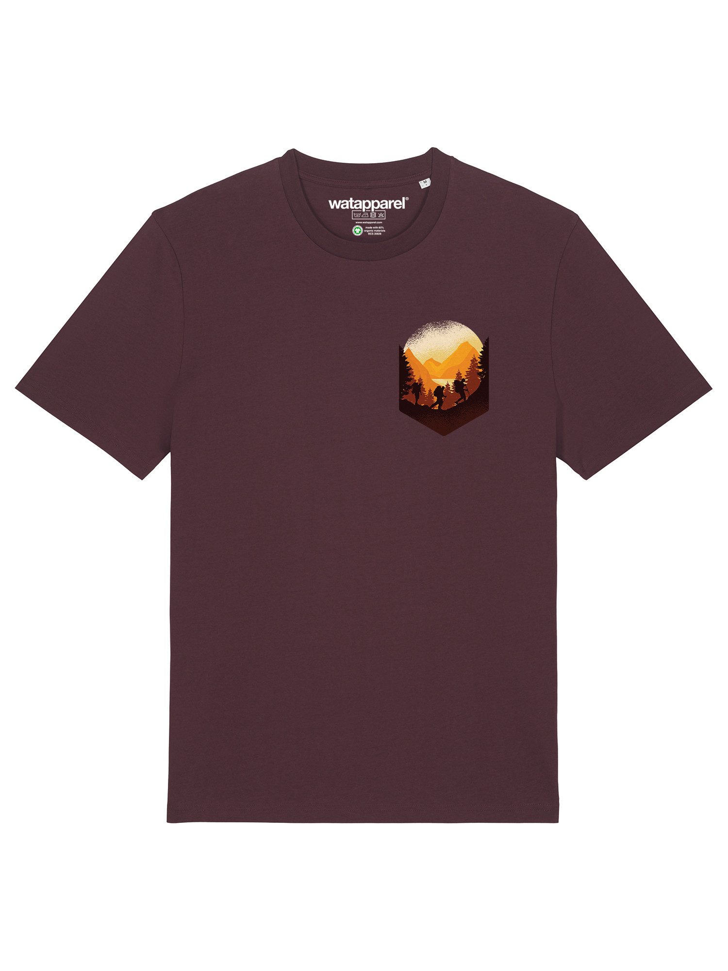 wat? Apparel T-Shirt Hiking in the mountains