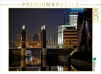 CALVENDO Puzzle CALVENDO Puzzle Das Schwanentor am Innenhafen Duisburg 2000 Teile Lege-Größe 90 x 67 cm Foto-Puzzle Bild von Joachim Petsch, 2000 Puzzleteile