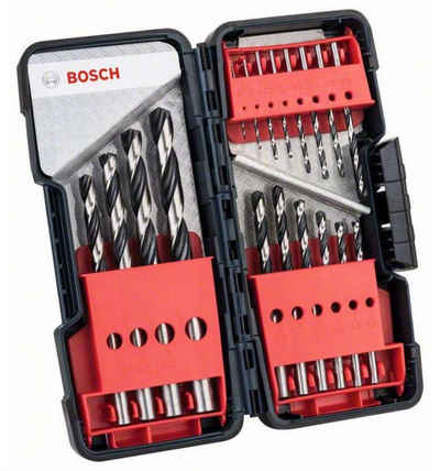 Bosch Professional Spiralbohrer HSS-Set PointTeQ, (18-tlg), in ToughBox